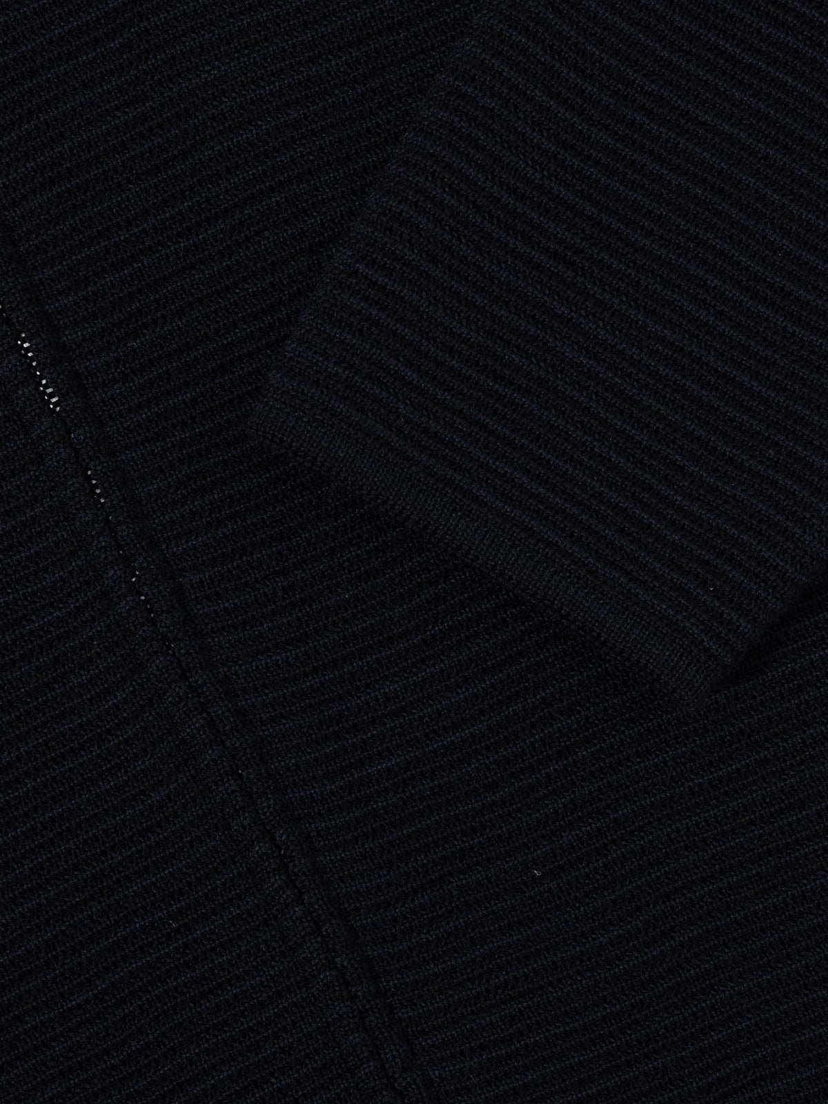 OMEN Strickjacke Filo Welle Ringel in Farbe schwarz_marine