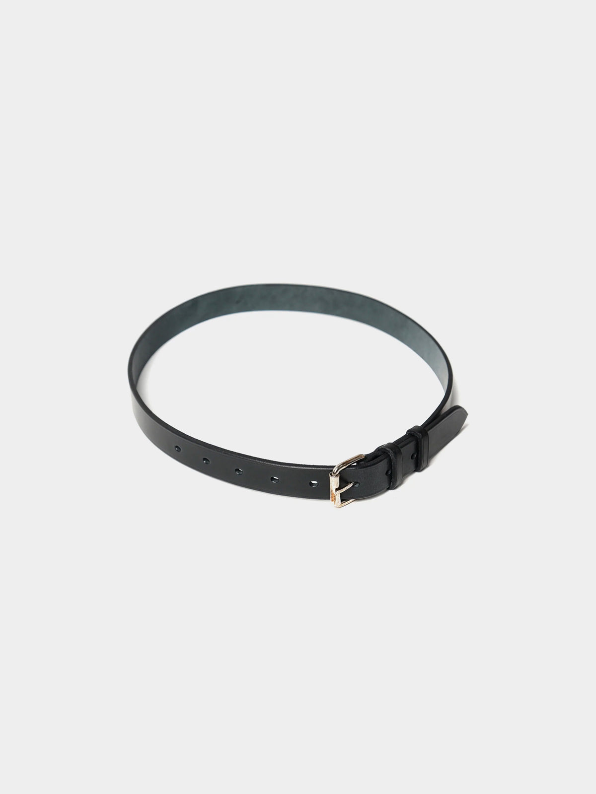 OMEN Leder Gürtel Schmal in Farbe schwarz