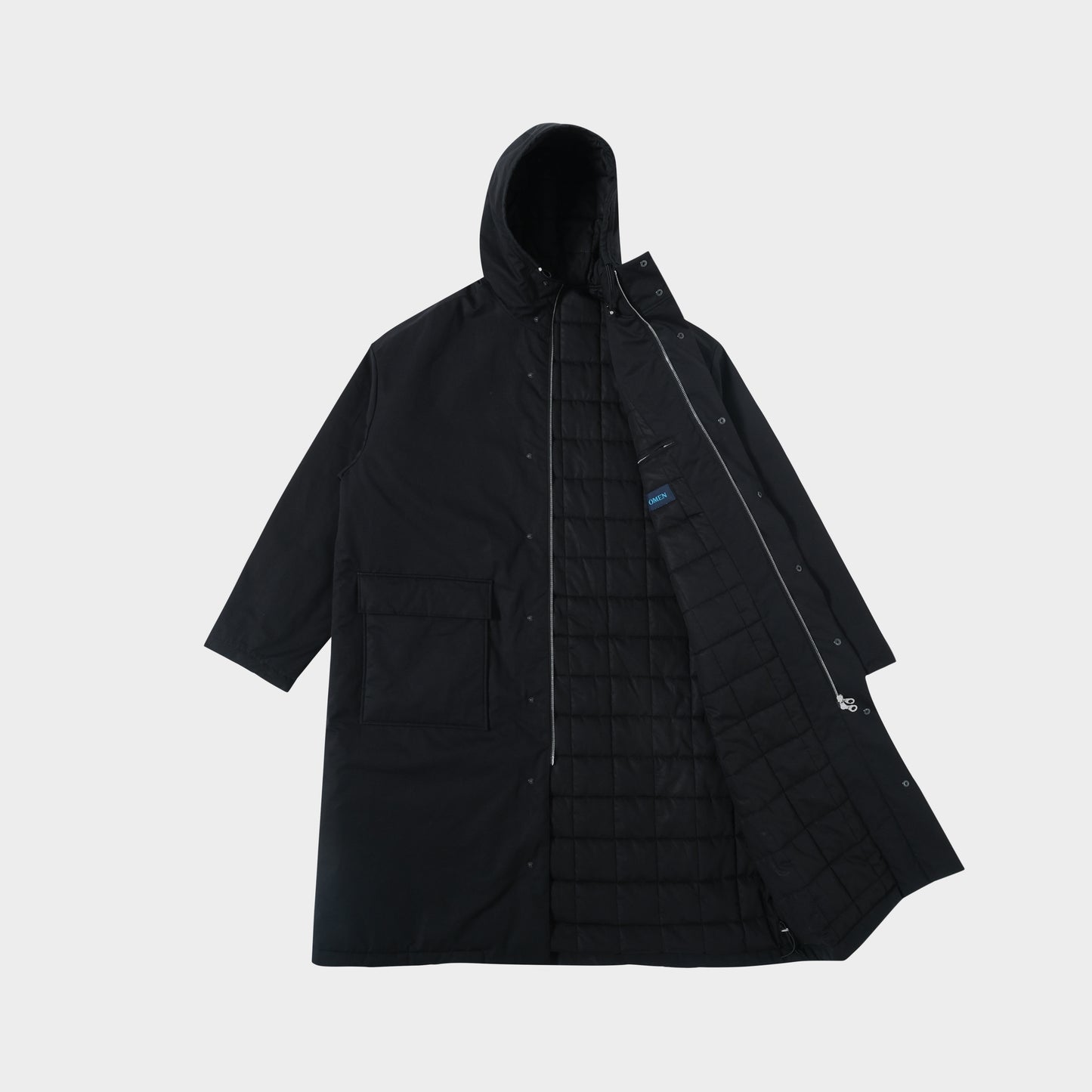 OMEN Mantel Nessa M Eta Proof Steppfutter in Farbe schwarz