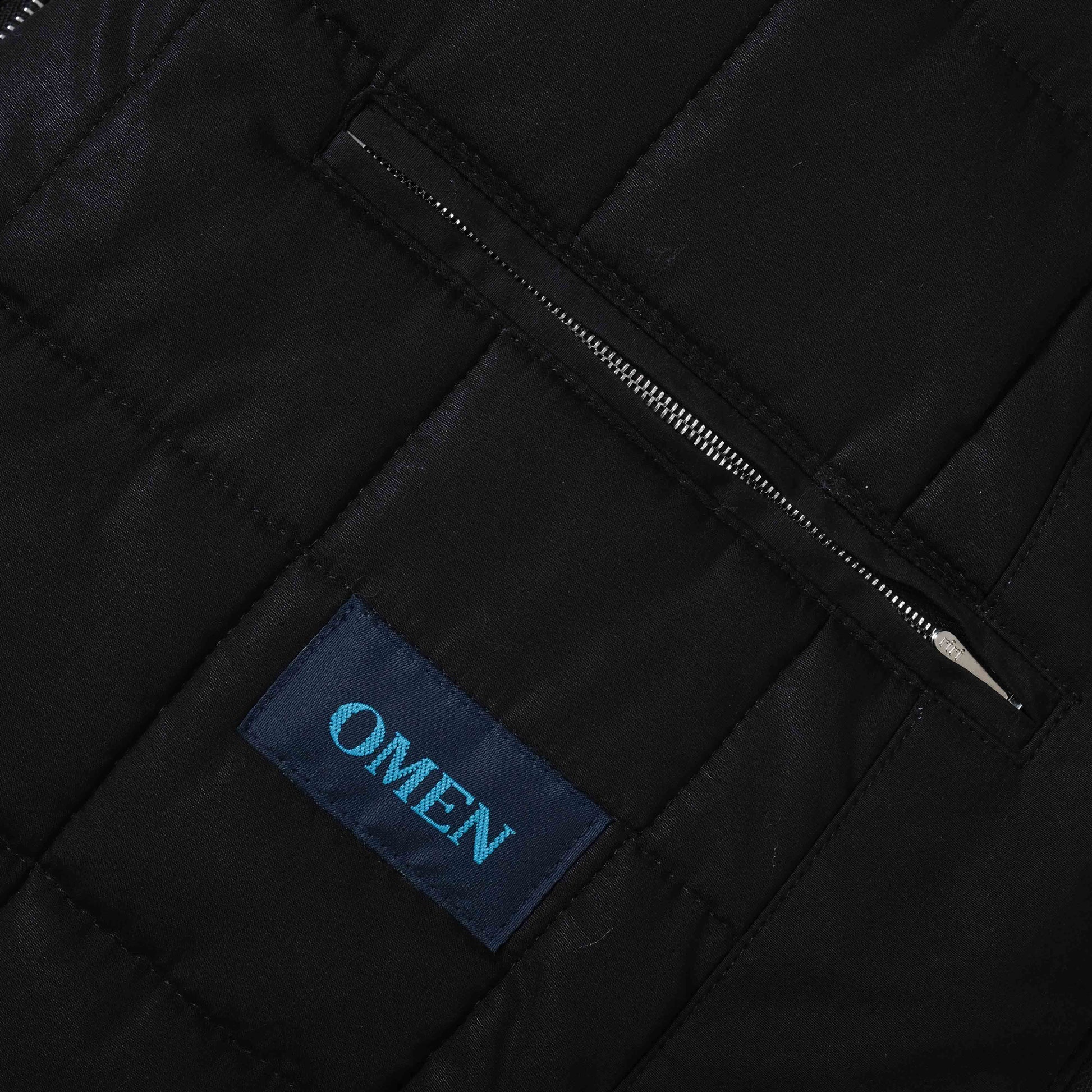 OMEN Mantel Nessa M Eta Proof Steppfutter in Farbe schwarz