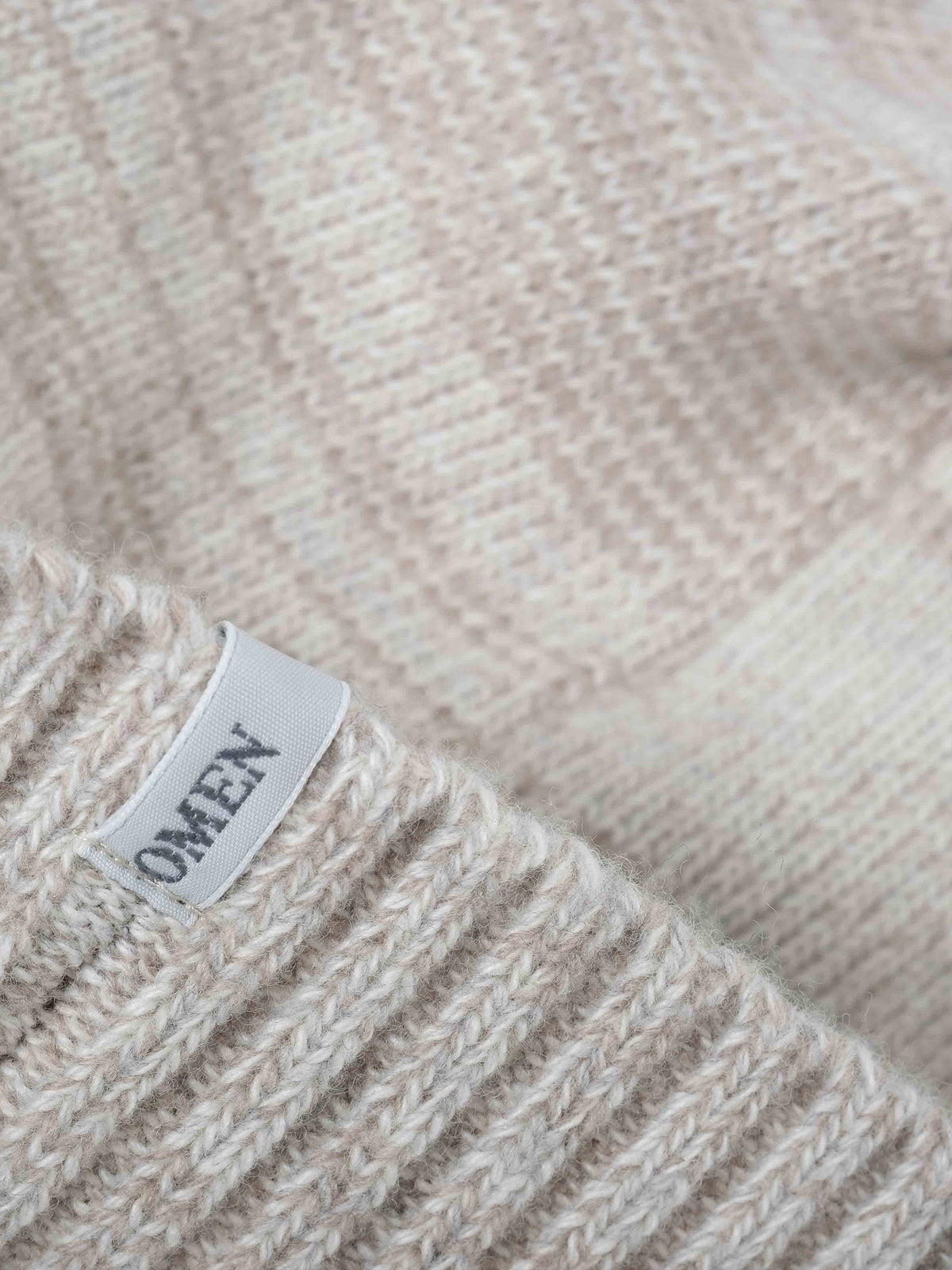 OMEN Indigo Strick FF in Farbe beige