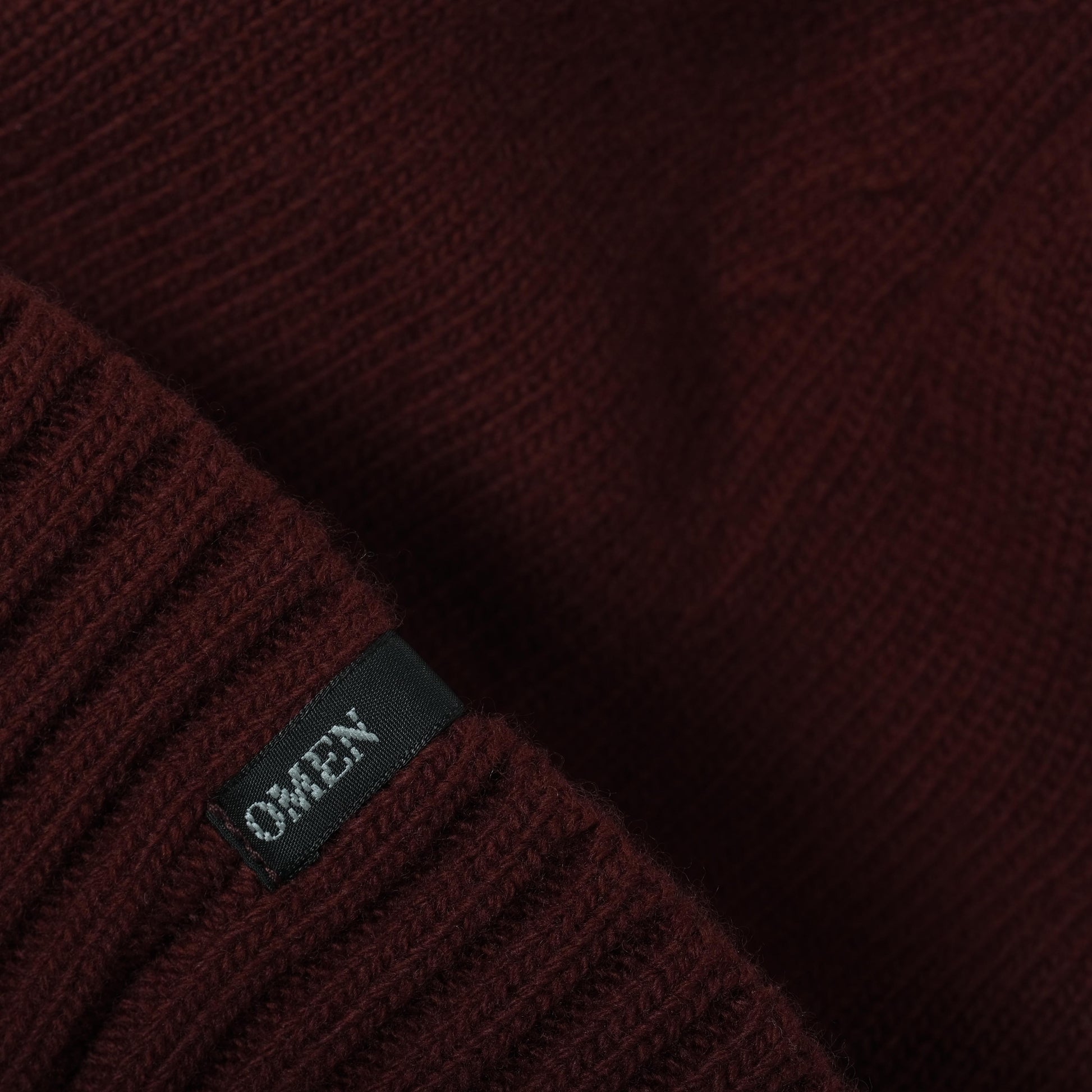 OMEN Indigo Strick FF in Farbe granata