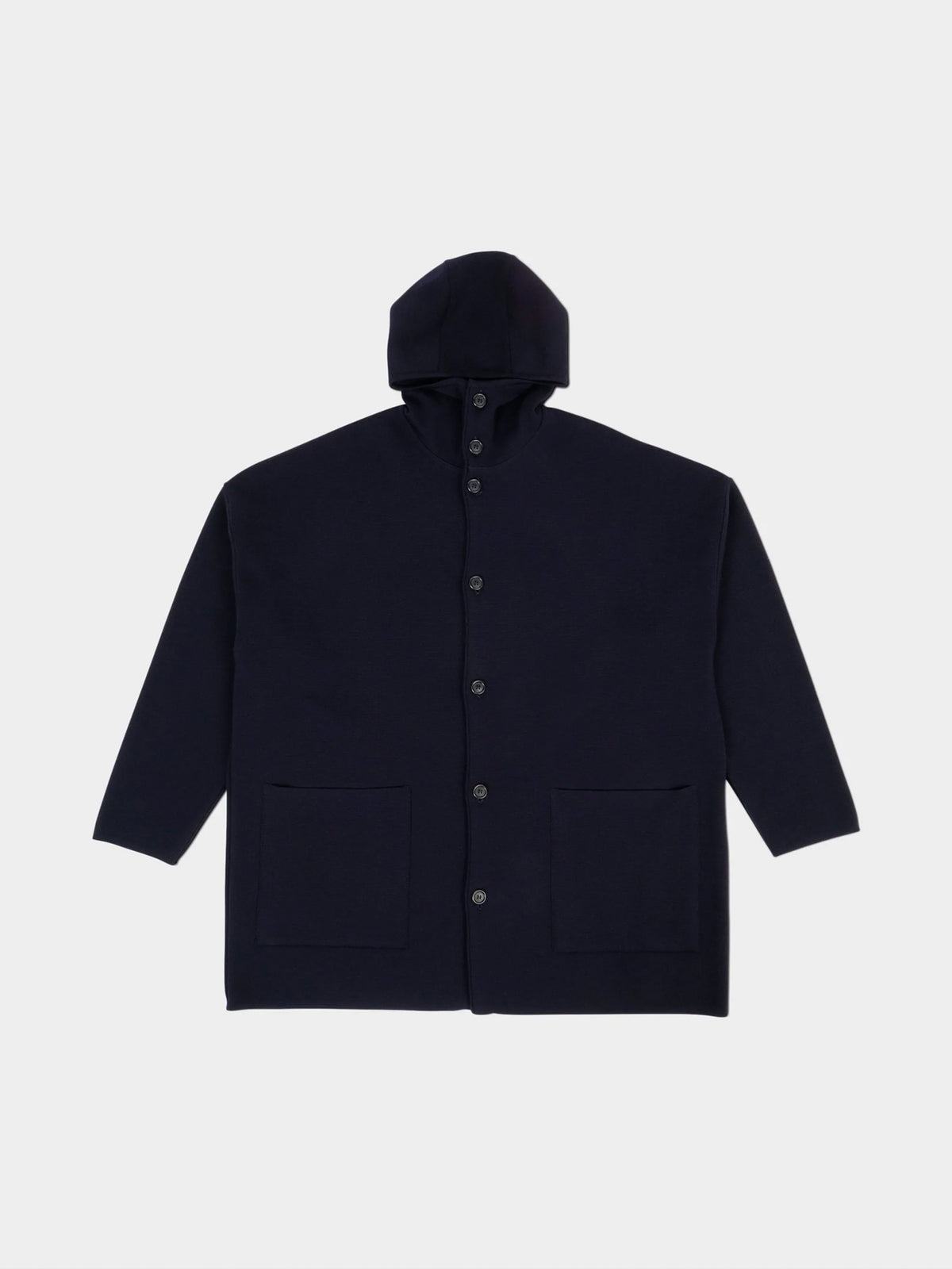 OMEN Strickjacke Tommi Kapuze PS in Farbe marine