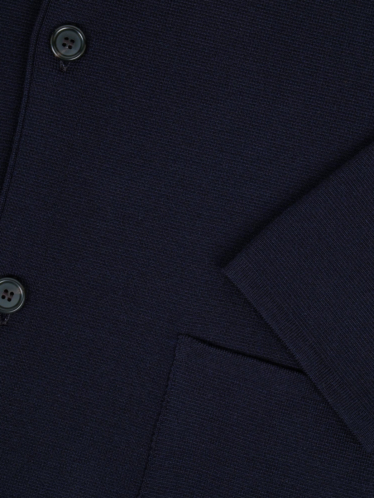 OMEN Strickjacke Tommi Kapuze PS in Farbe marine