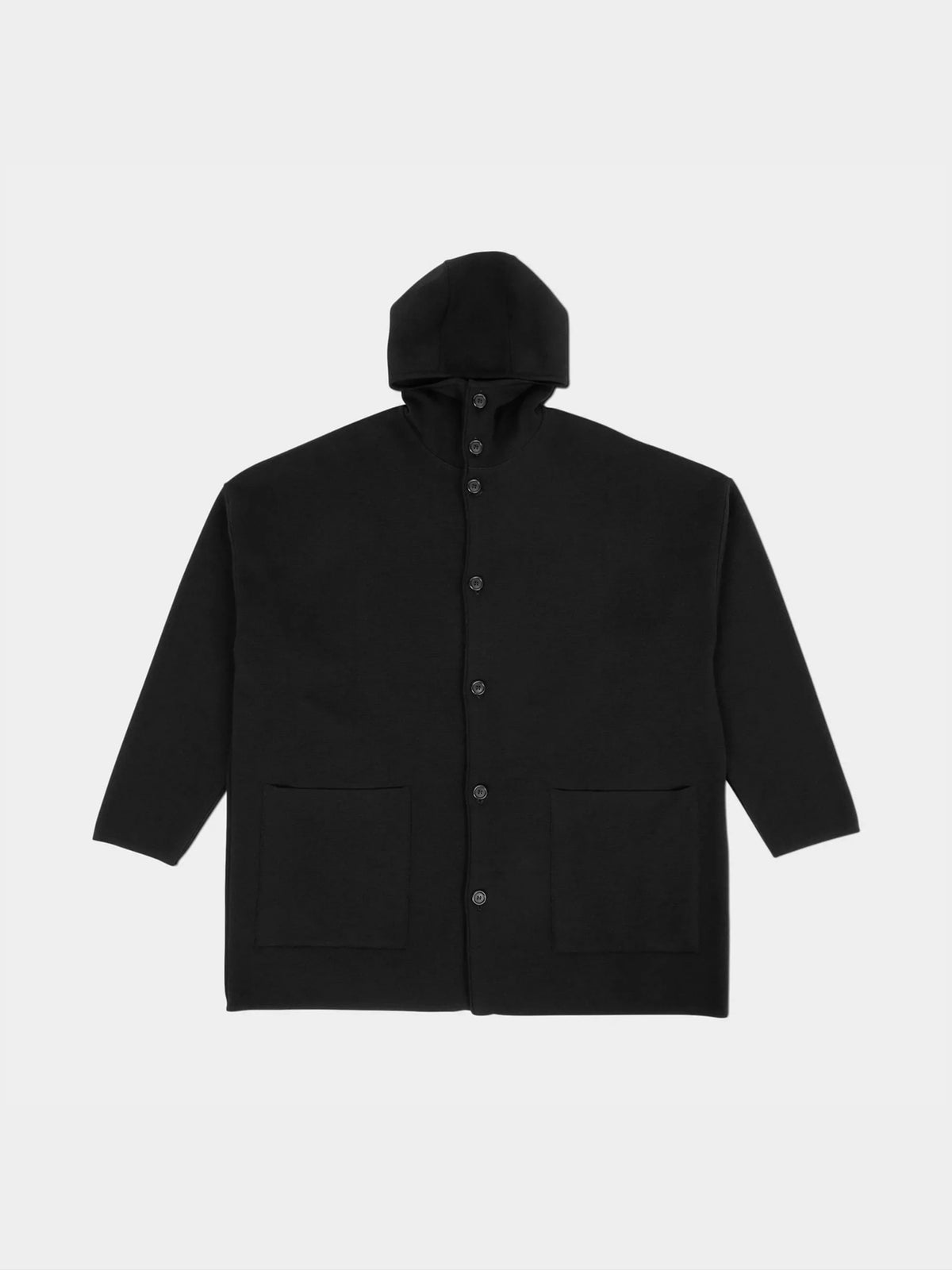OMEN Strickjacke Tommi Kapuze PS in Farbe schwarz
