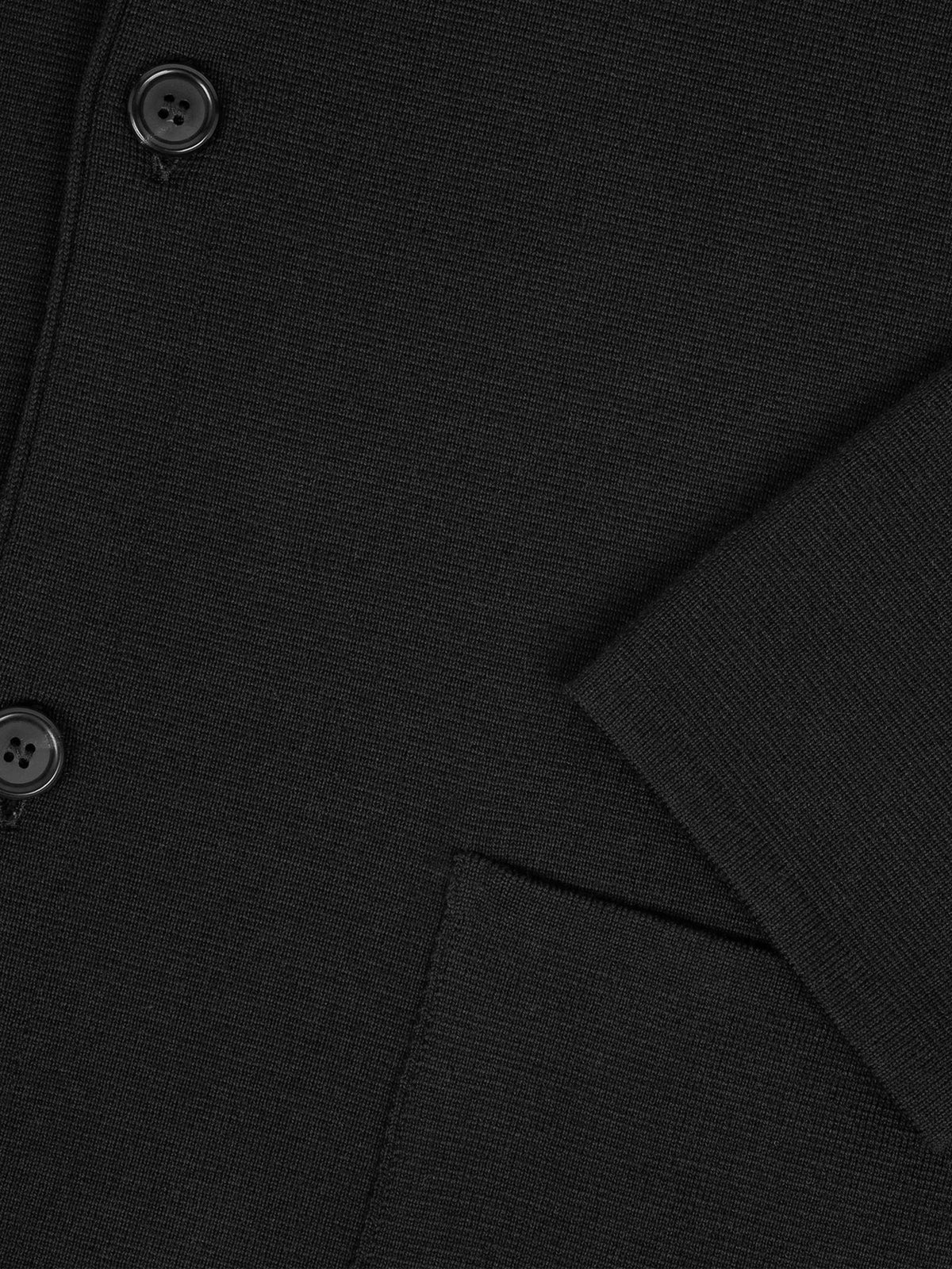 OMEN Strickjacke Tommi Kapuze PS in Farbe schwarz