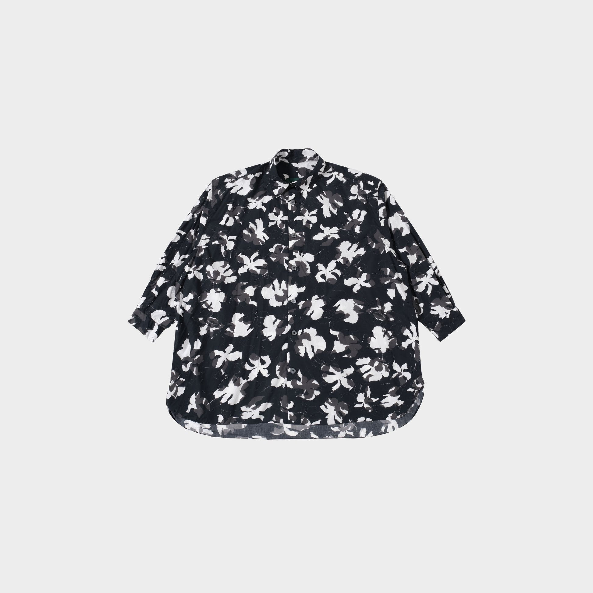 OMEN Oberteil Palma Kurz Popeline in Farbe lace_flowers