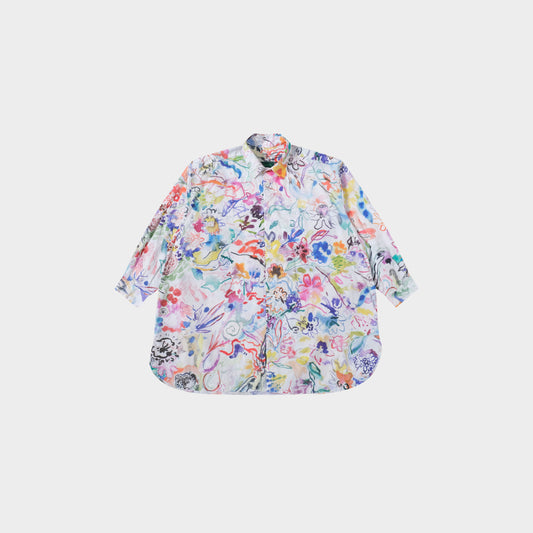 Palma Kurz Popeline Spring Crocus