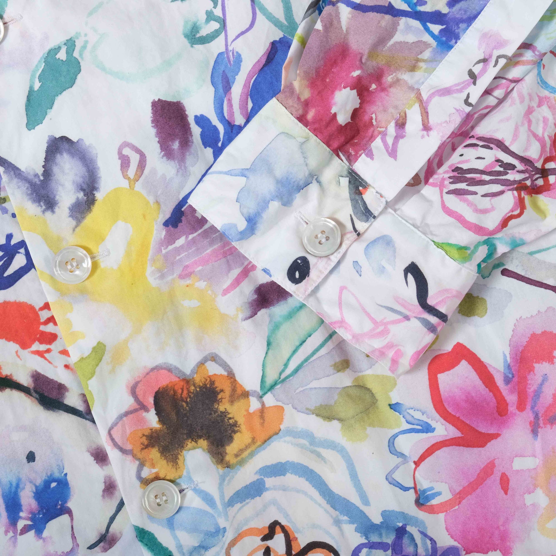 OMEN Oberteil Palma Kurz Popeline Spring Crocus in Farbe spring_crocus