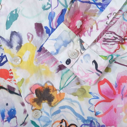 Palma Kurz Popeline Spring Crocus