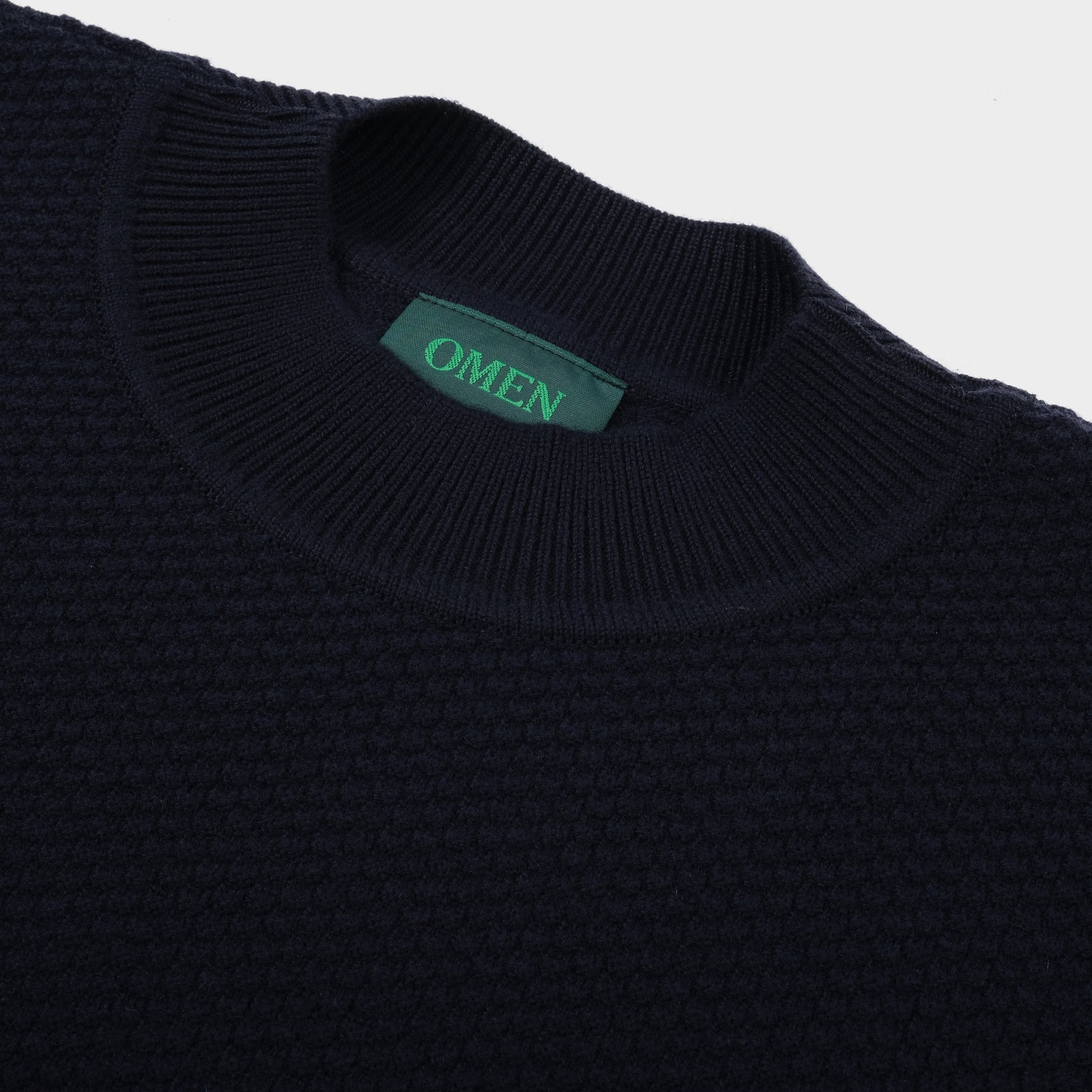 OMEN Pullover Matcha Perle in Farbe marine