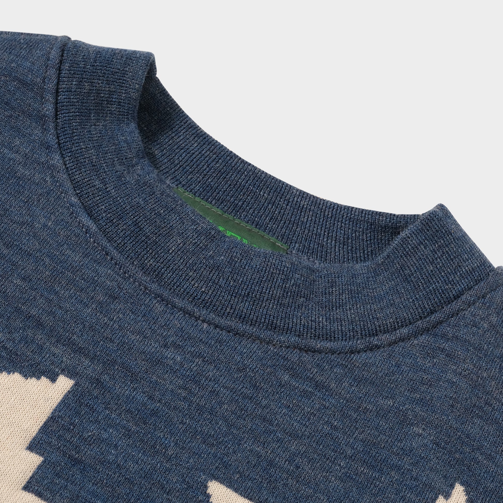 OMEN Pullover Petit Heidi in Farbe jeansblau