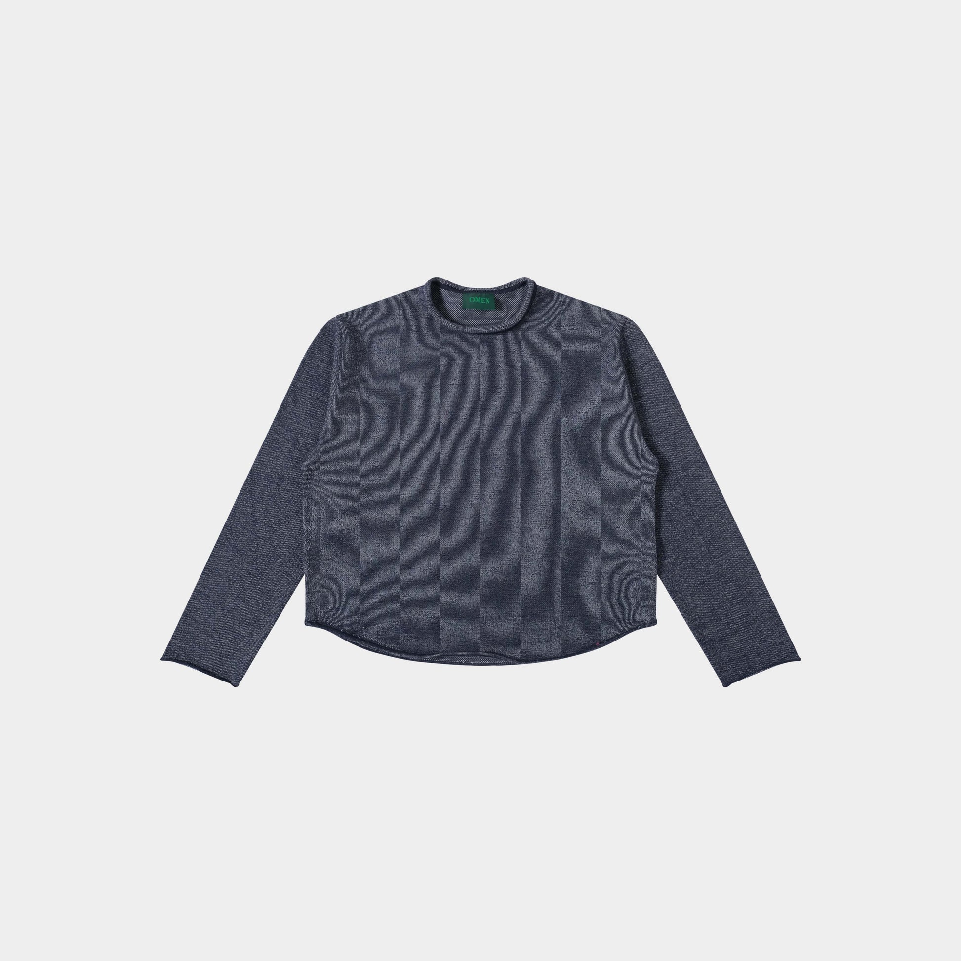 OMEN Pullover Maisy Futter in Farbe jeans_polare