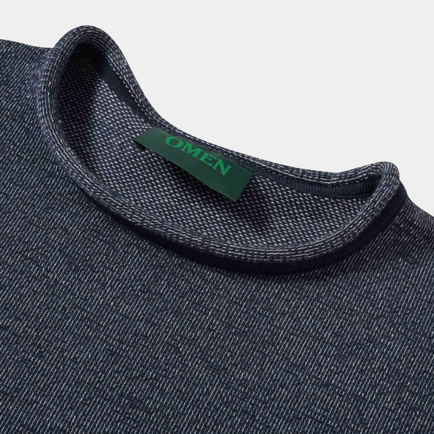 OMEN Pullover Maisy Futter in Farbe jeans_polare