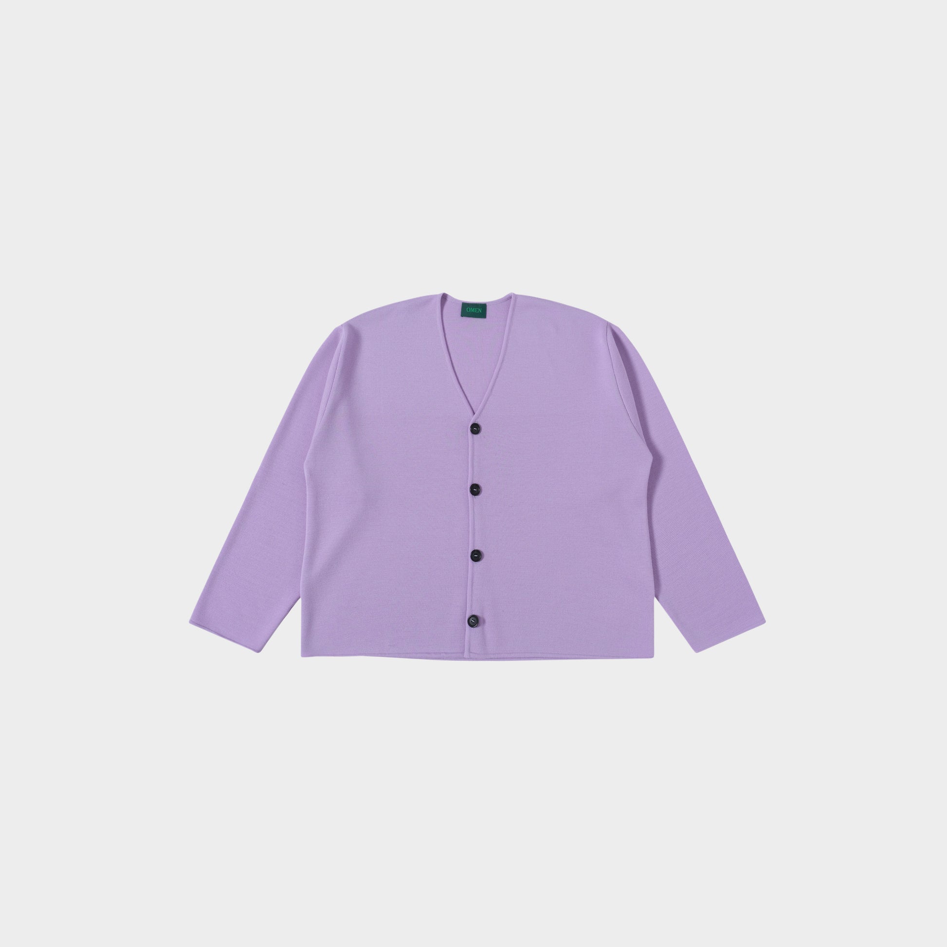 OMEN Strickjacke Buttercup PS in Farbe viola