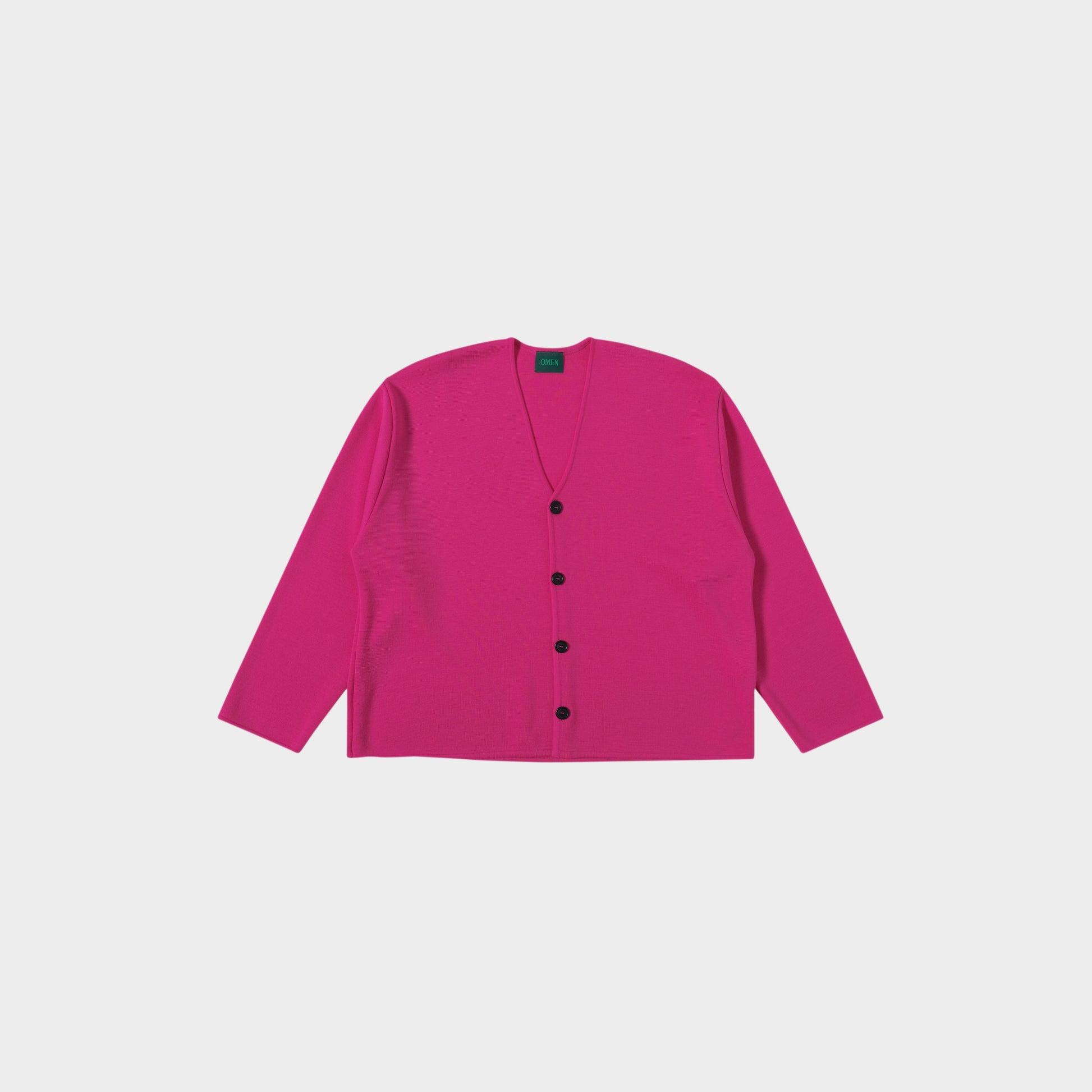 OMEN Strickjacke Buttercup PS in Farbe magenta
