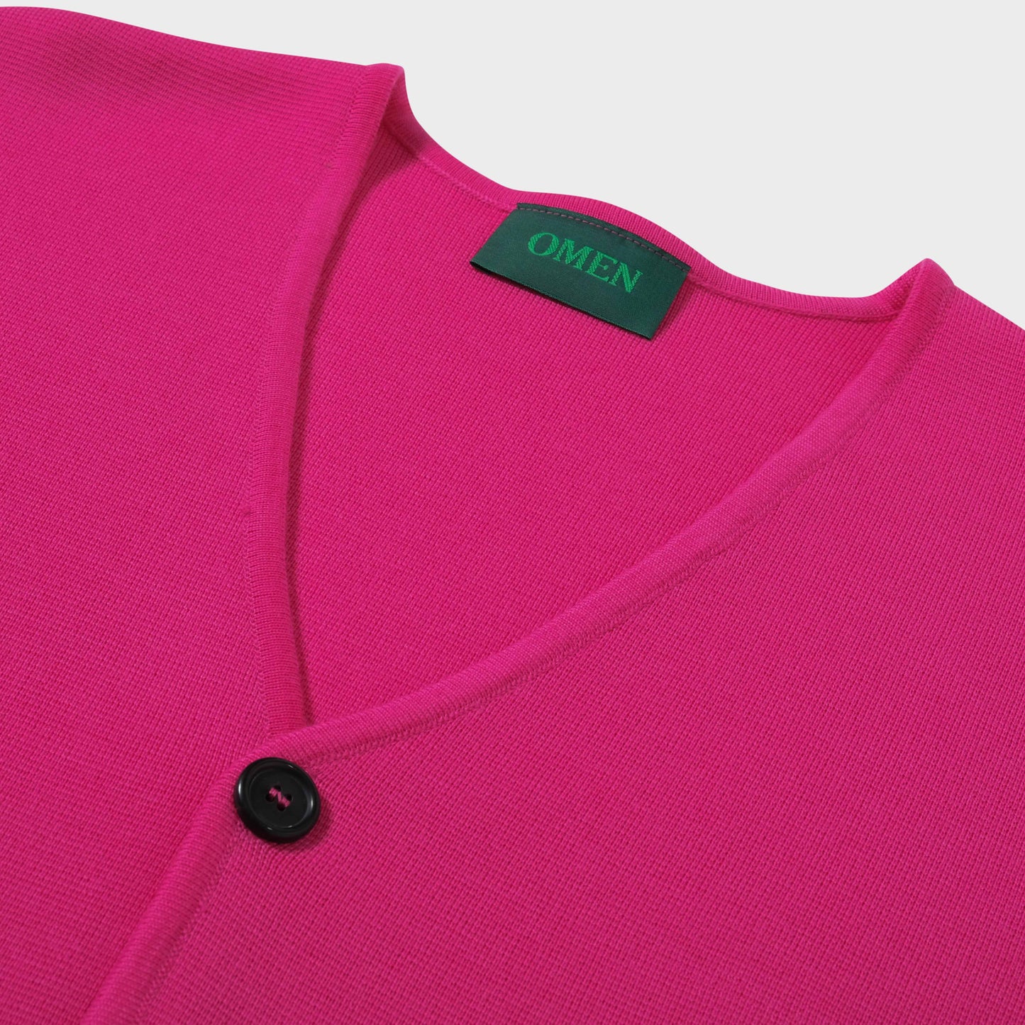 OMEN Strickjacke Buttercup PS in Farbe magenta