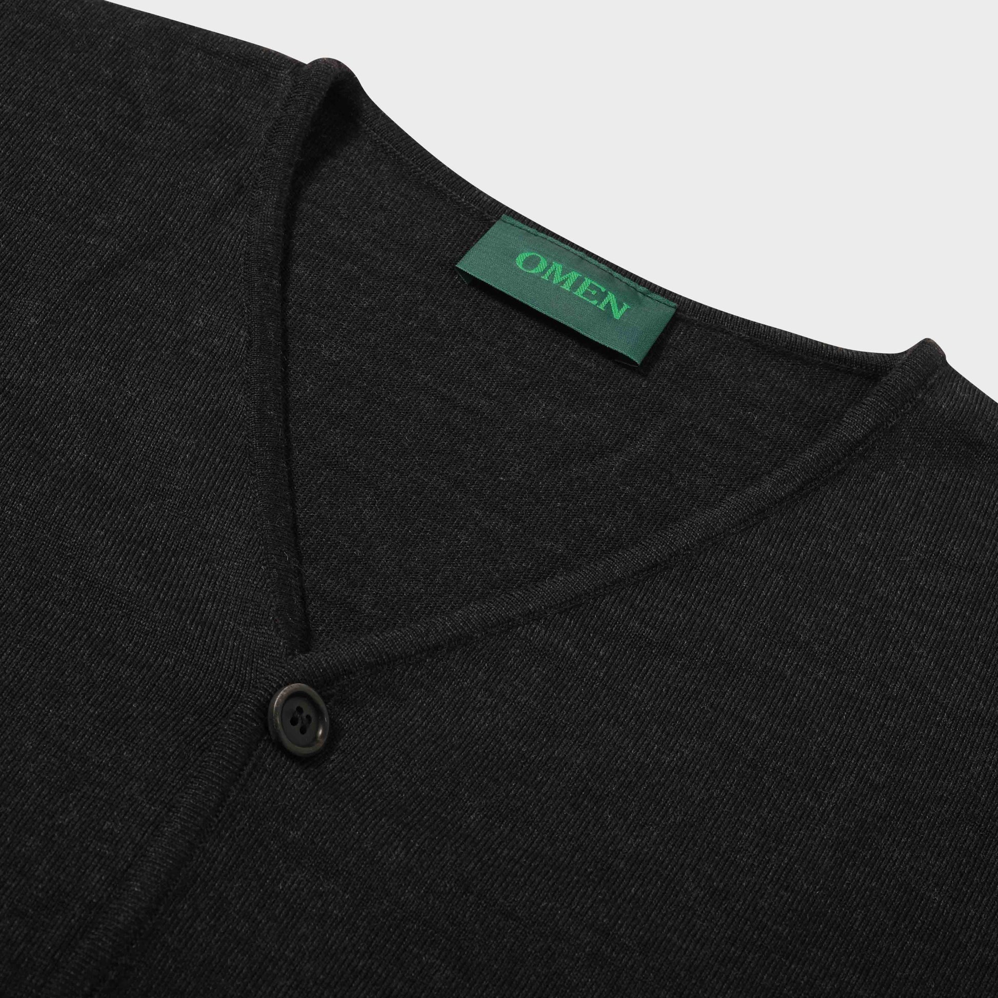 OMEN Strickjacke Cara RL in Farbe anthrazit