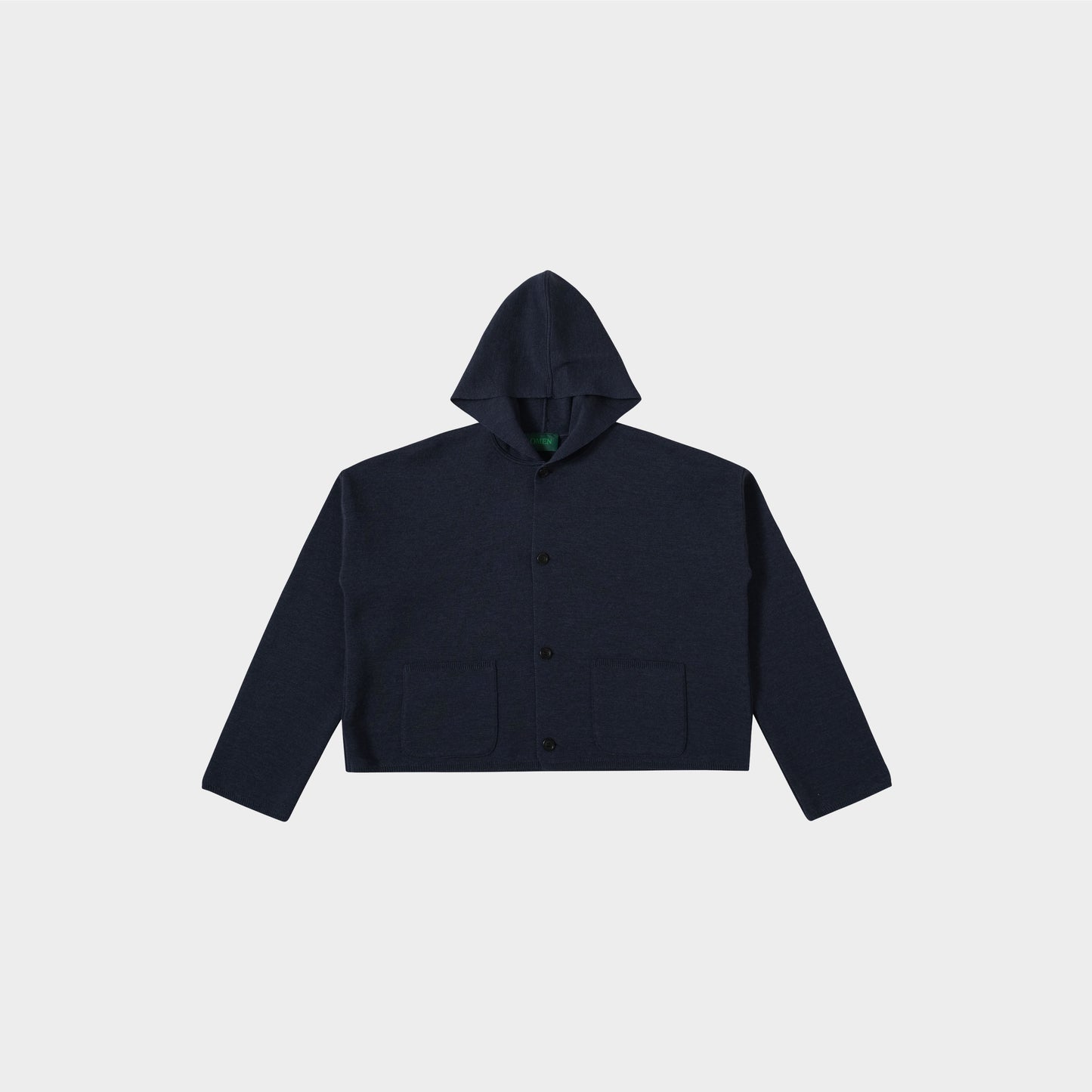 OMEN Strickjacke Däumling PS in Farbe jeans