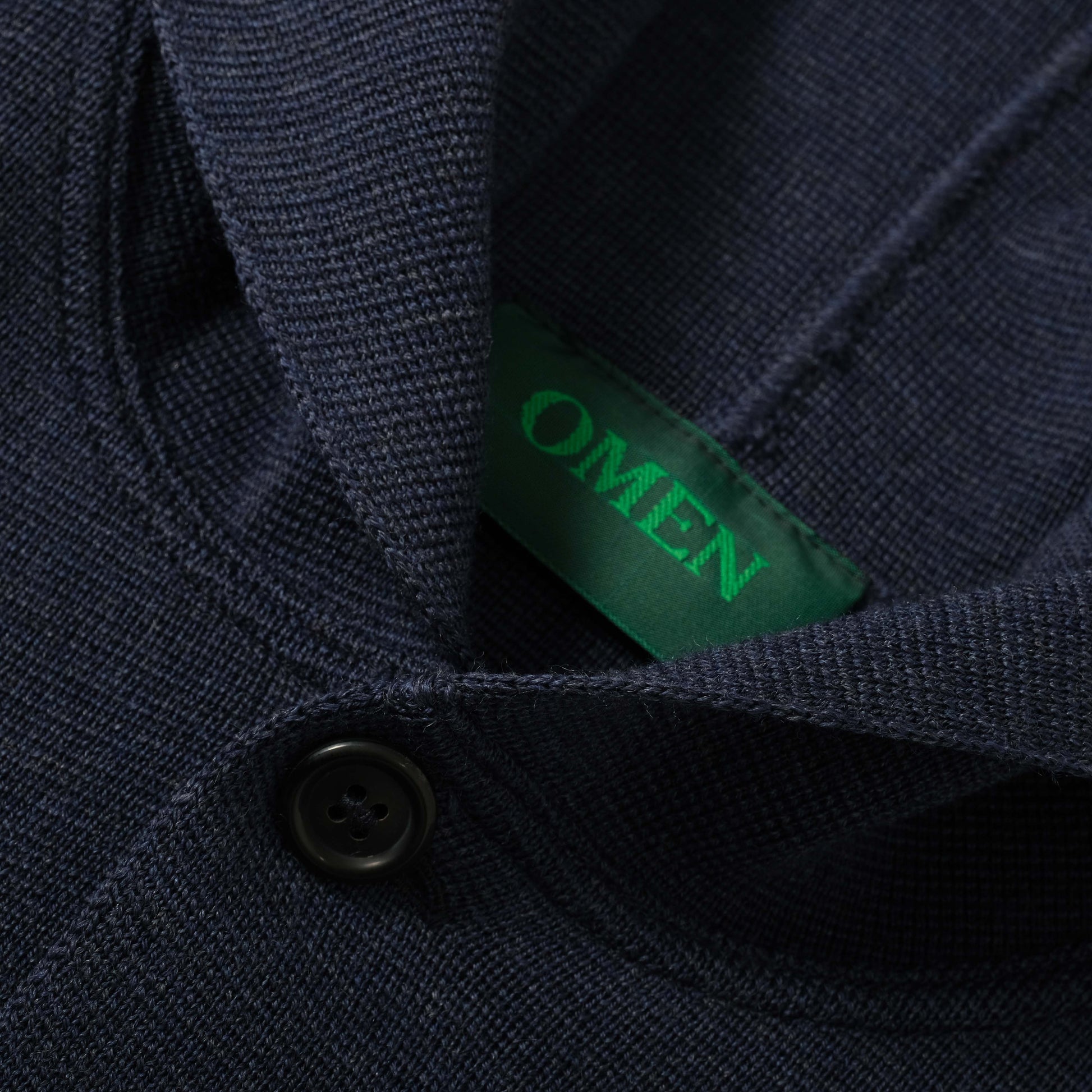 OMEN Strickjacke Däumling PS in Farbe jeans