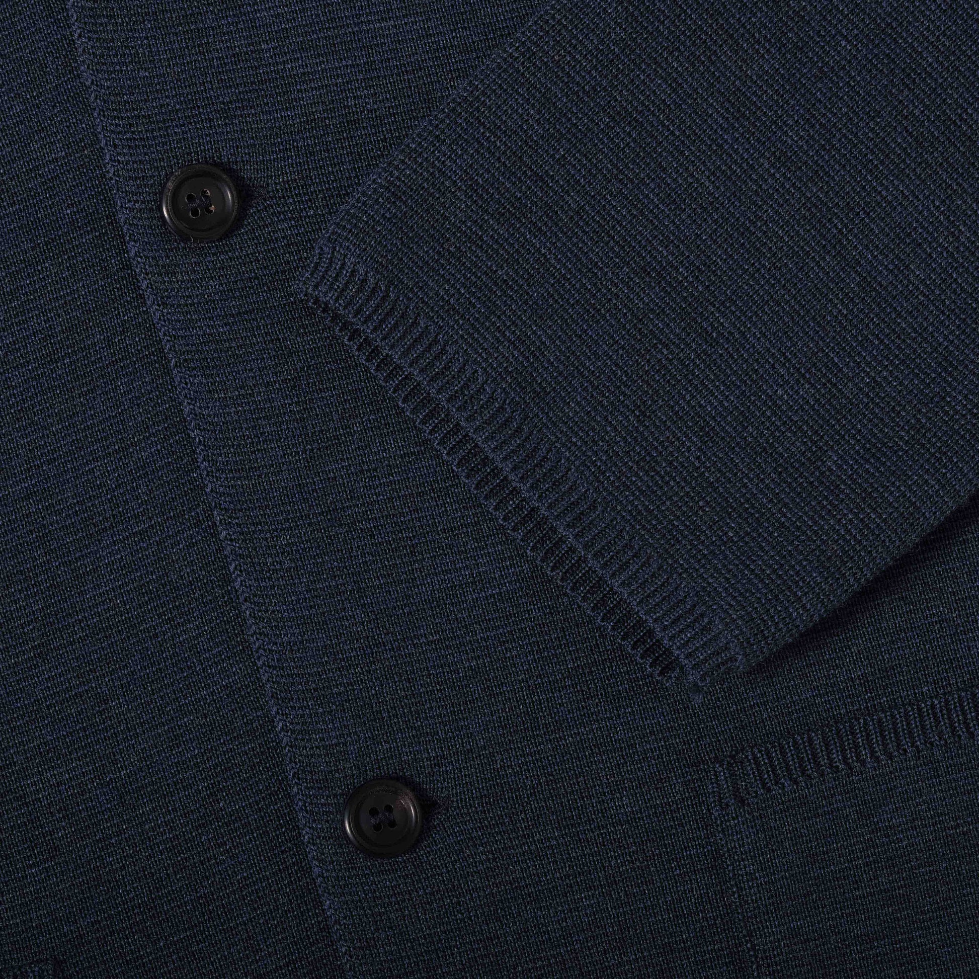 OMEN Strickjacke Däumling PS in Farbe jeans