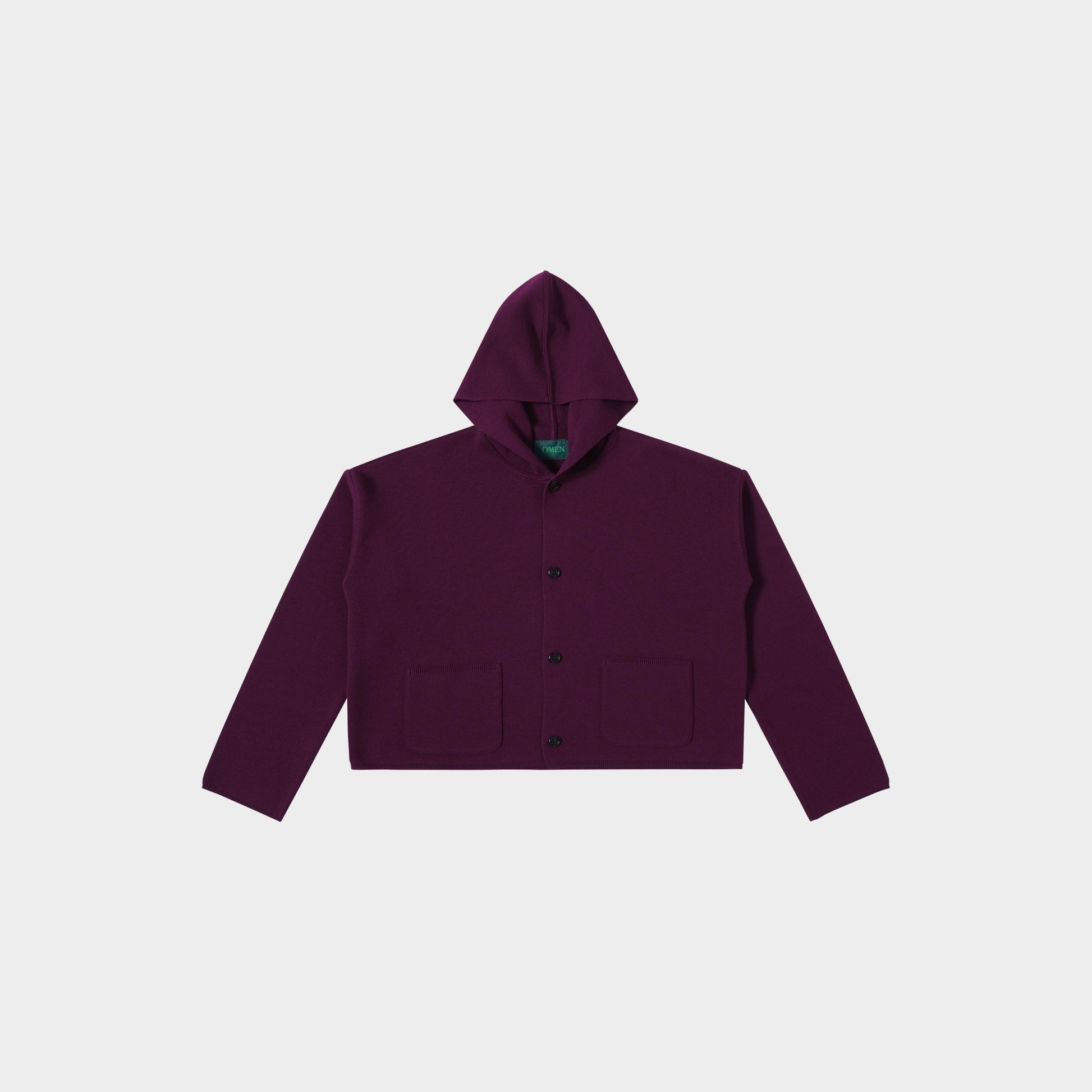 OMEN Strickjacke Däumling PS in Farbe grape