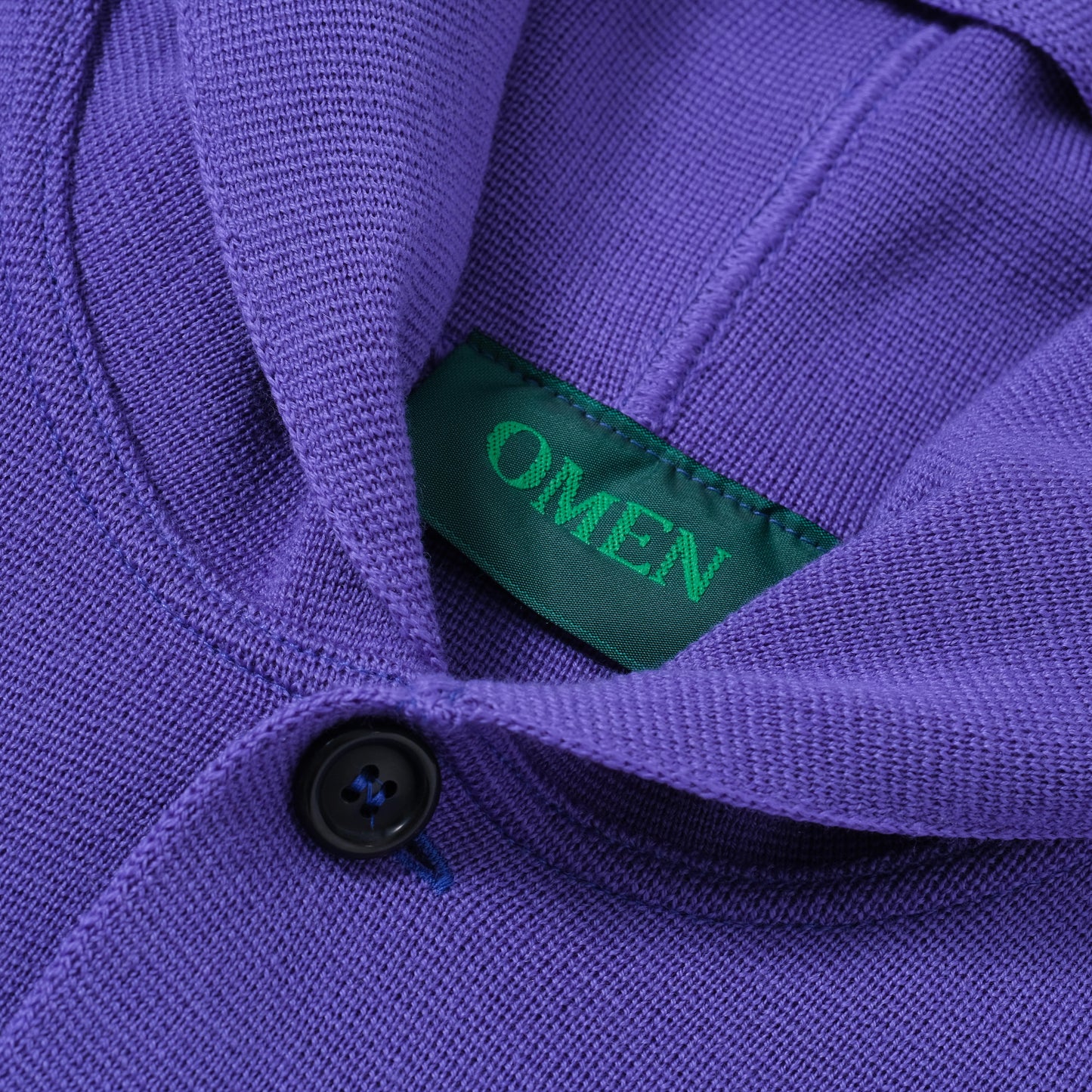OMEN Strickjacke Däumling PS in Farbe violet