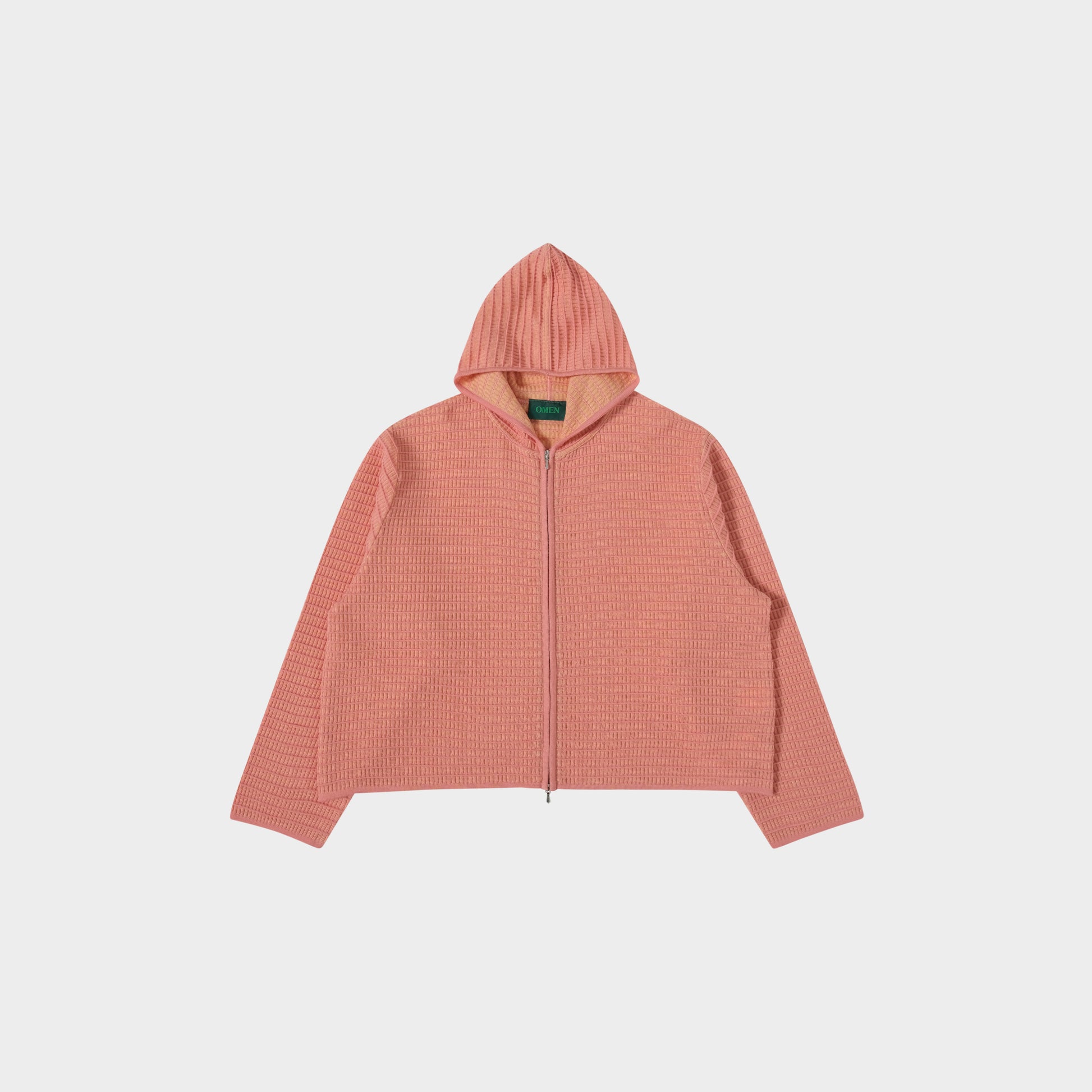 OMEN Strickjacke Philli Grid in Farbe blossom_lemon
