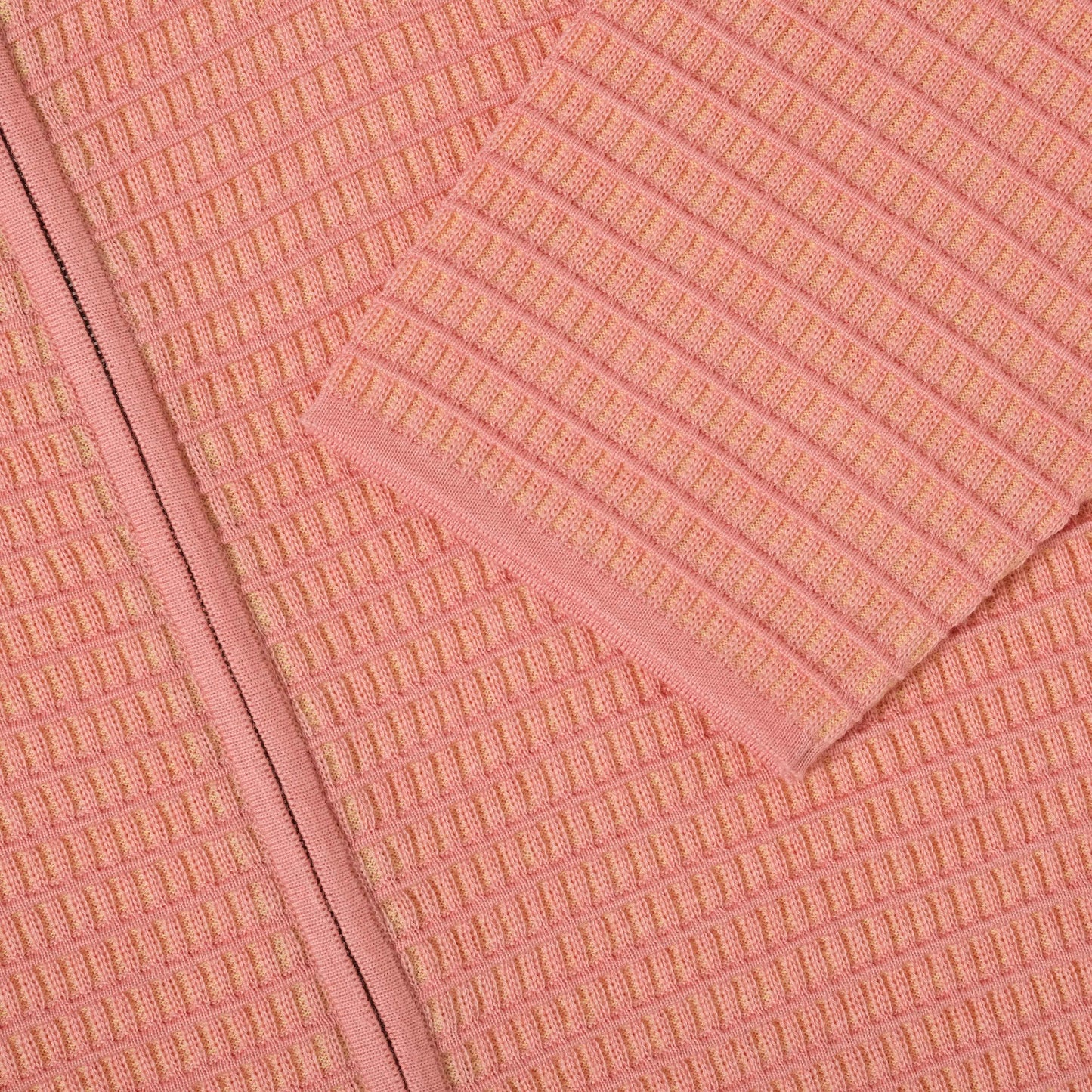 OMEN Strickjacke Philli Grid in Farbe blossom_lemon