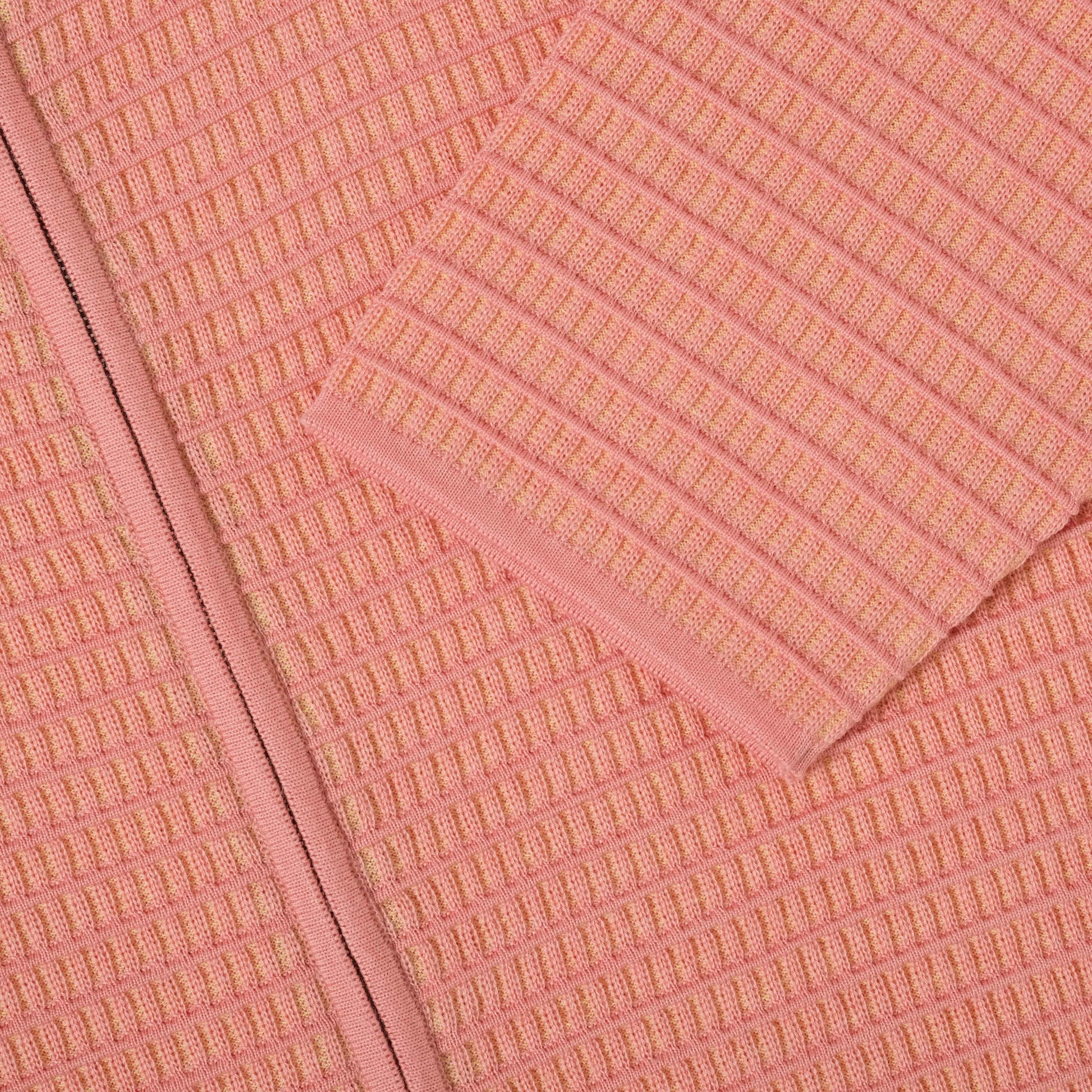 OMEN Strickjacke Philli Grid in Farbe blossom_lemon