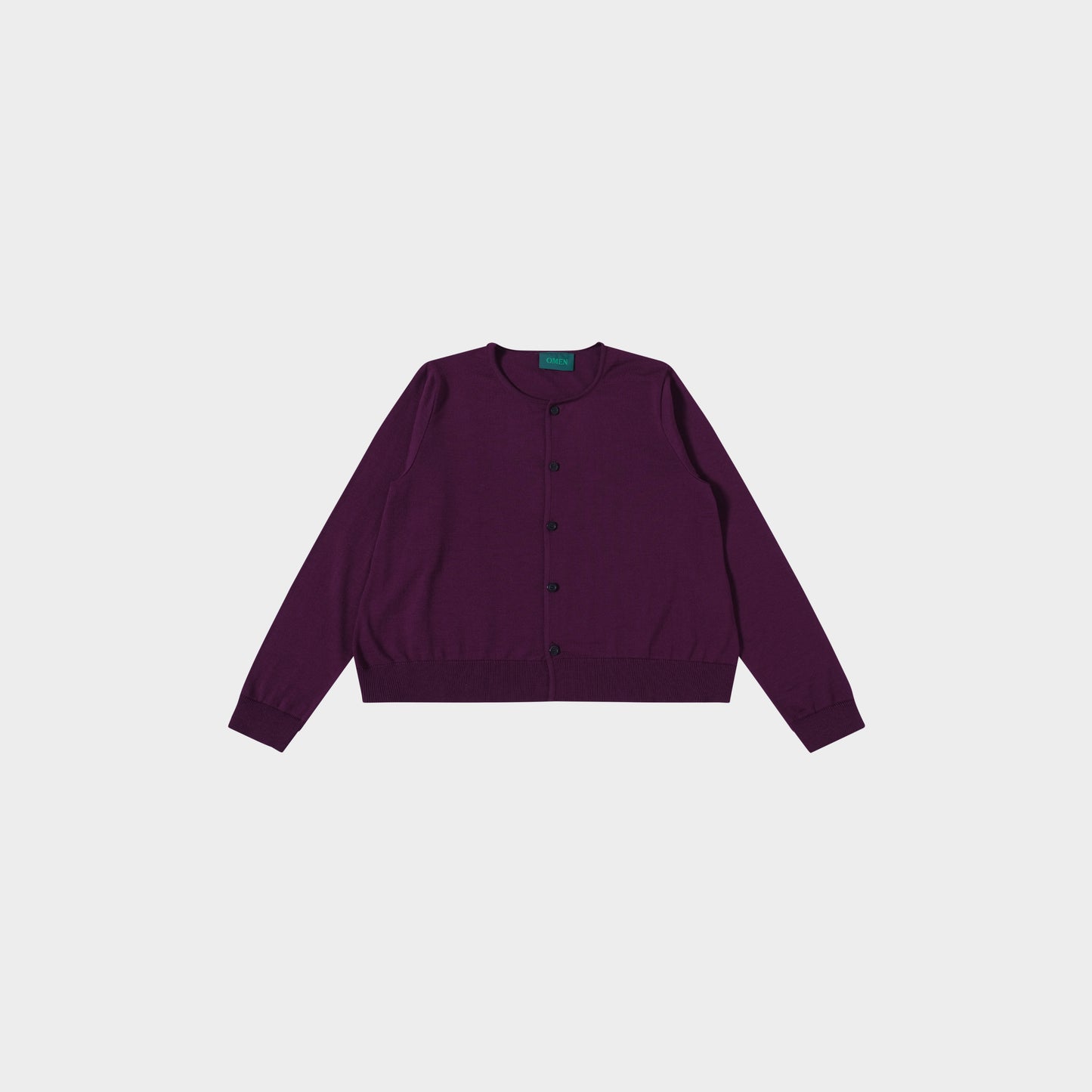 OMEN Strickjacke Pilz RL in Farbe grape