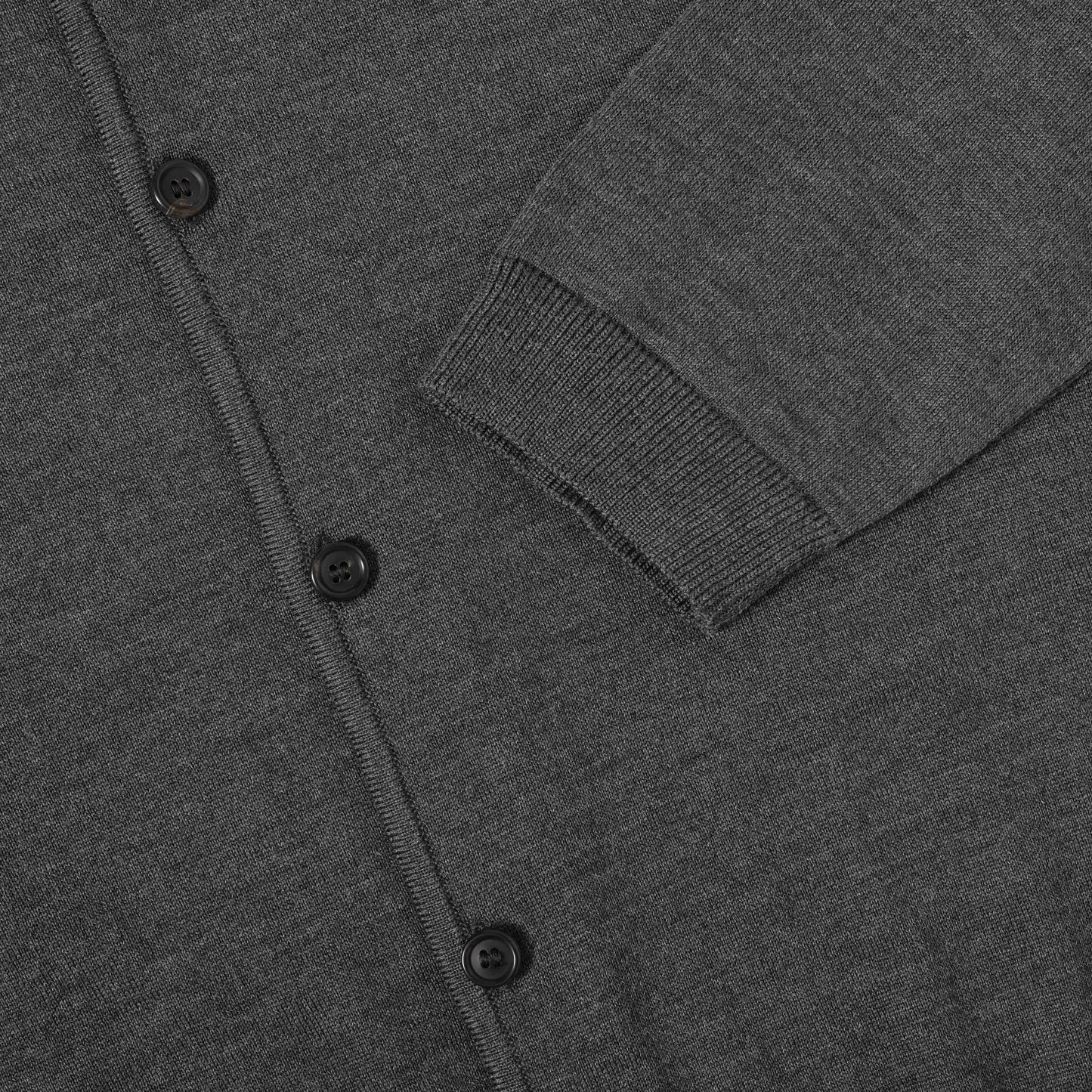 OMEN Strickjacke Pilz RL in Farbe granit