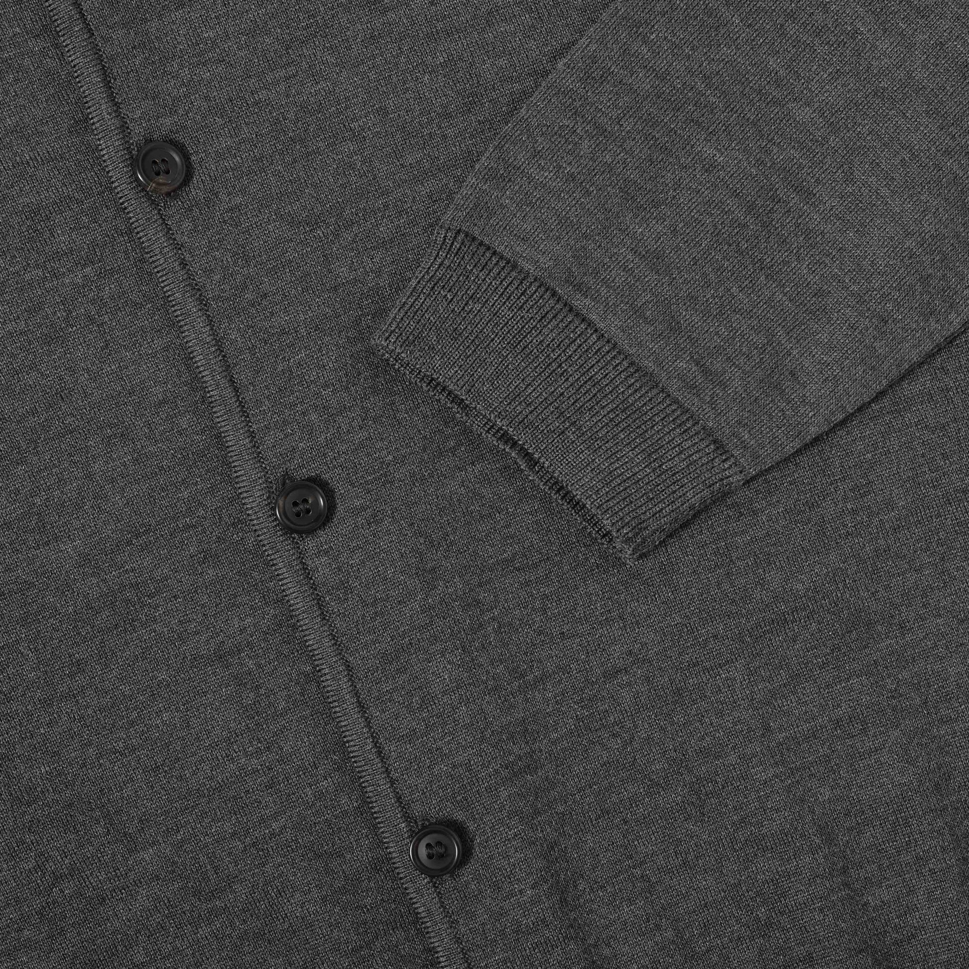 OMEN Strickjacke Pilz RL in Farbe granit