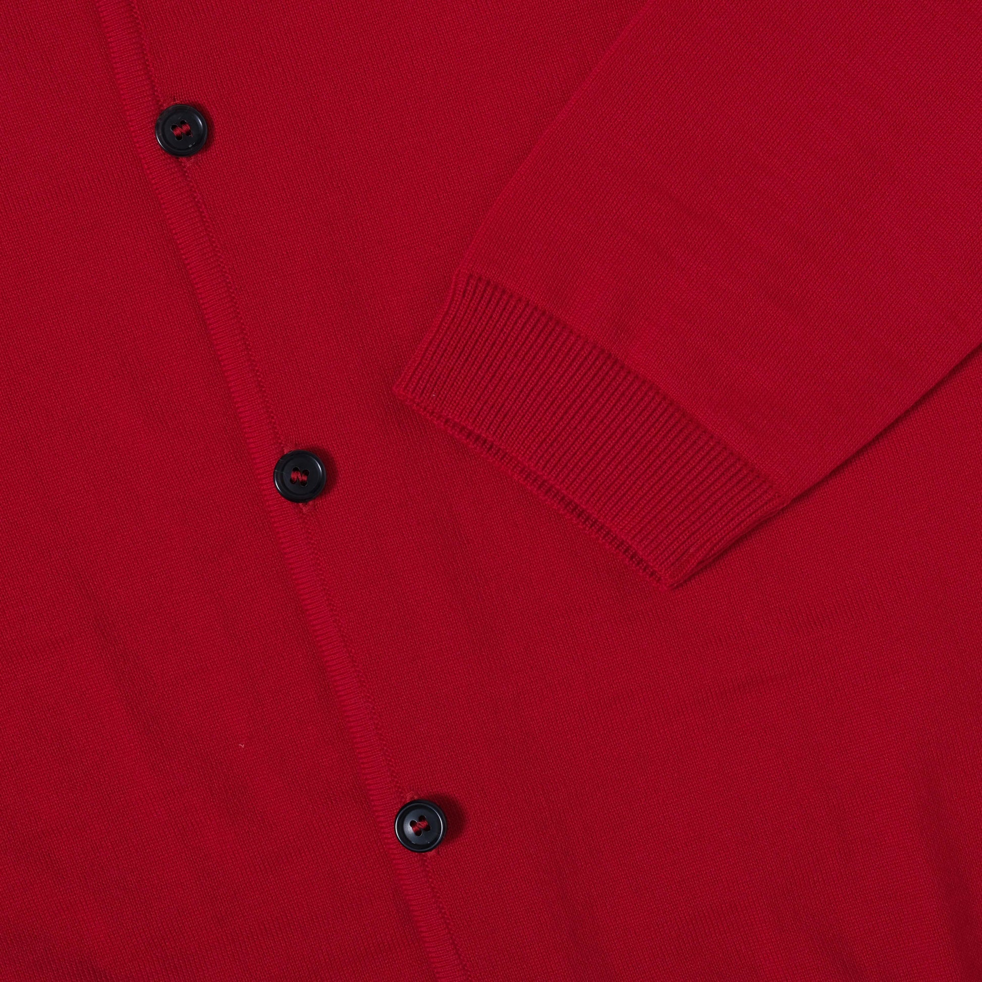 OMEN Strickjacke Pilz RL in Farbe rot