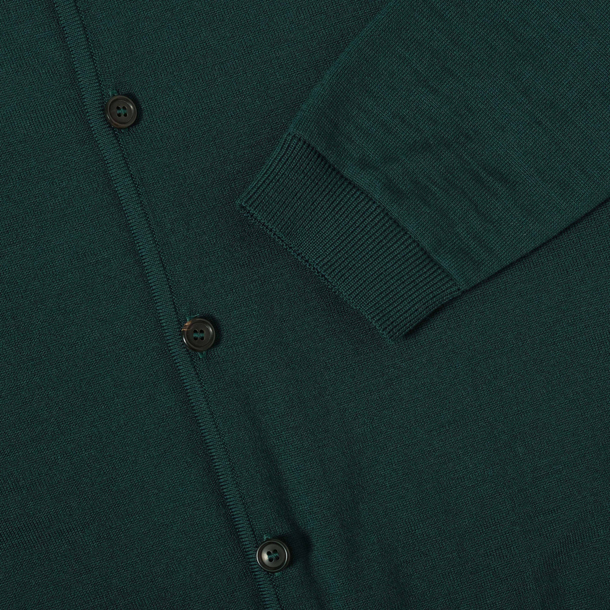 OMEN Strickjacke Pilz RL in Farbe jade