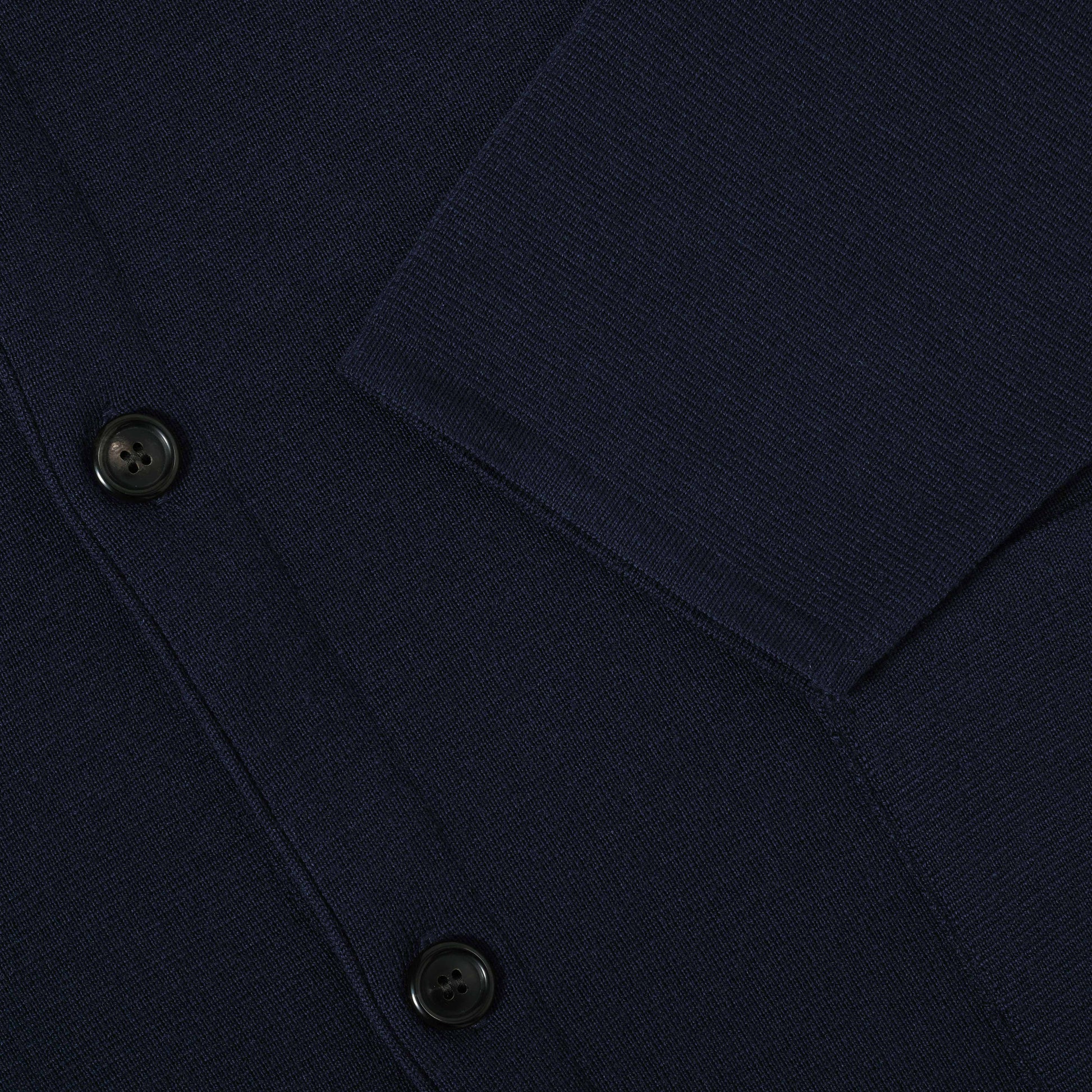 OMEN Strickjacke Tömmchen Kapuze PS in Farbe marine