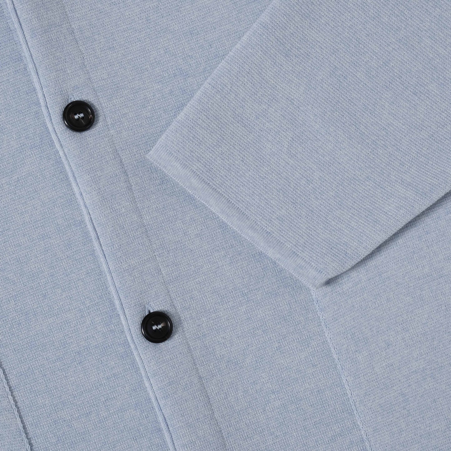 OMEN Strickjacke Tömmchen Kapuze PS in Farbe arctic_blue