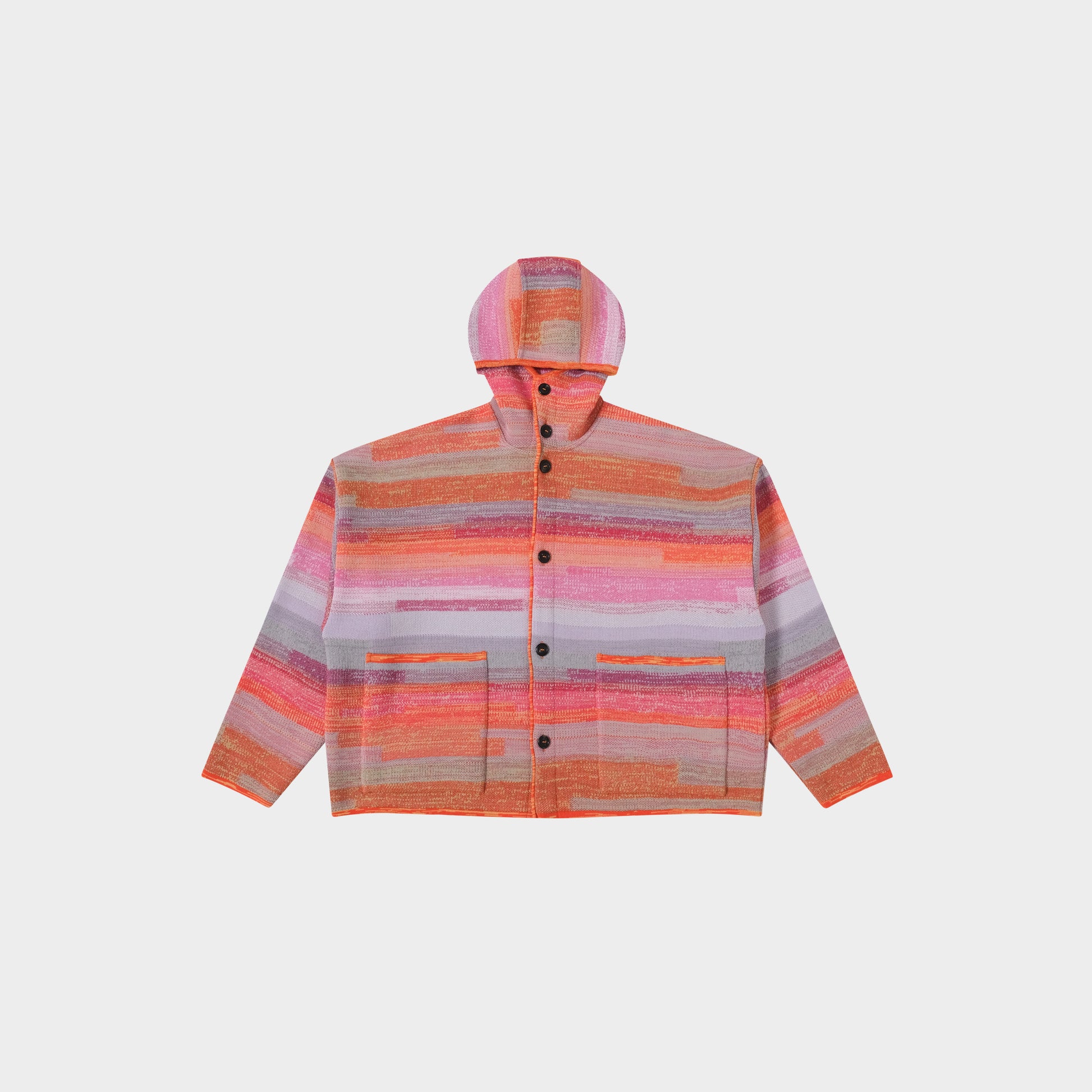 OMEN Strickjacke Tömmchen Kapuze São Paulo Koi in Farbe koi