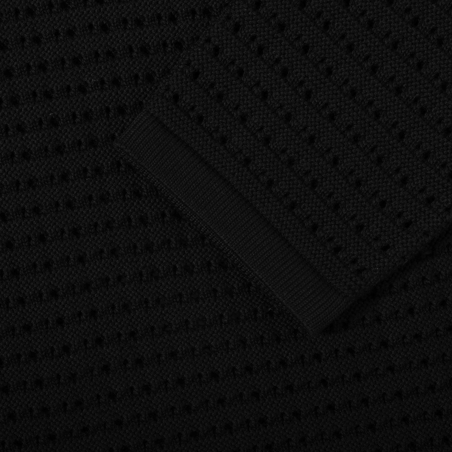 OMEN Pullover Edith Scale Ajour in Farbe schwarz