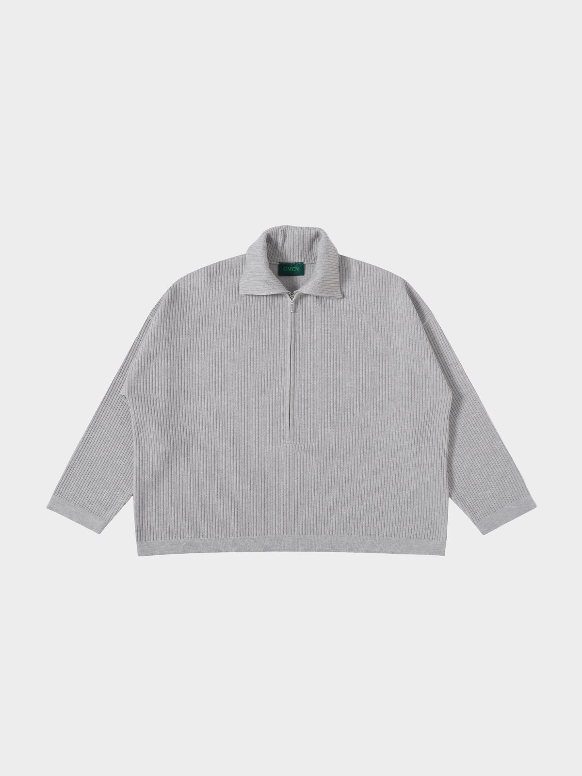 OMEN Pullover Maya Rippe in Farbe natur