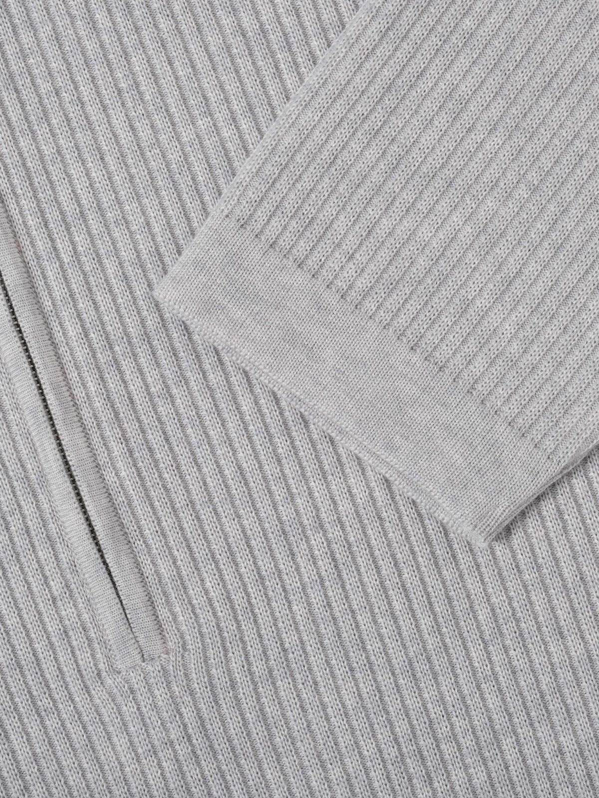 OMEN Pullover Maya Rippe in Farbe natur