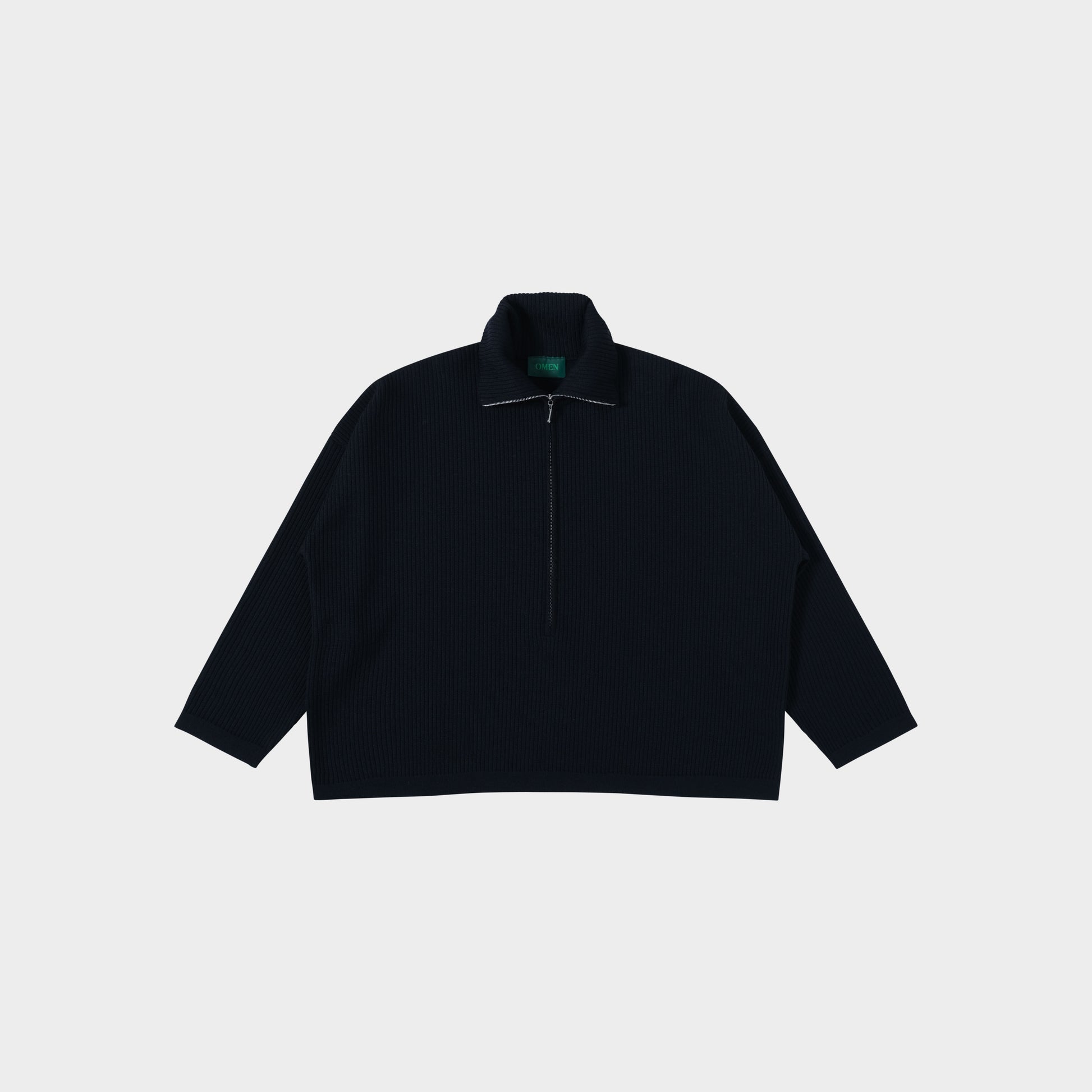 OMEN Pullover Maya Rippe in Farbe marine