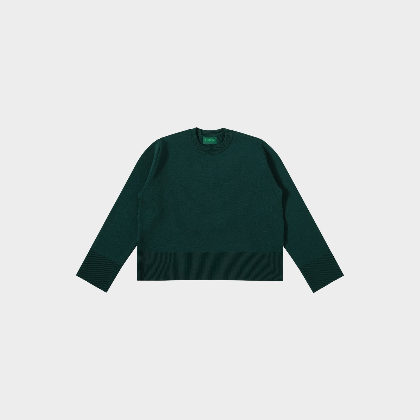 OMEN Pullover Schmetterling Seni in Farbe jade