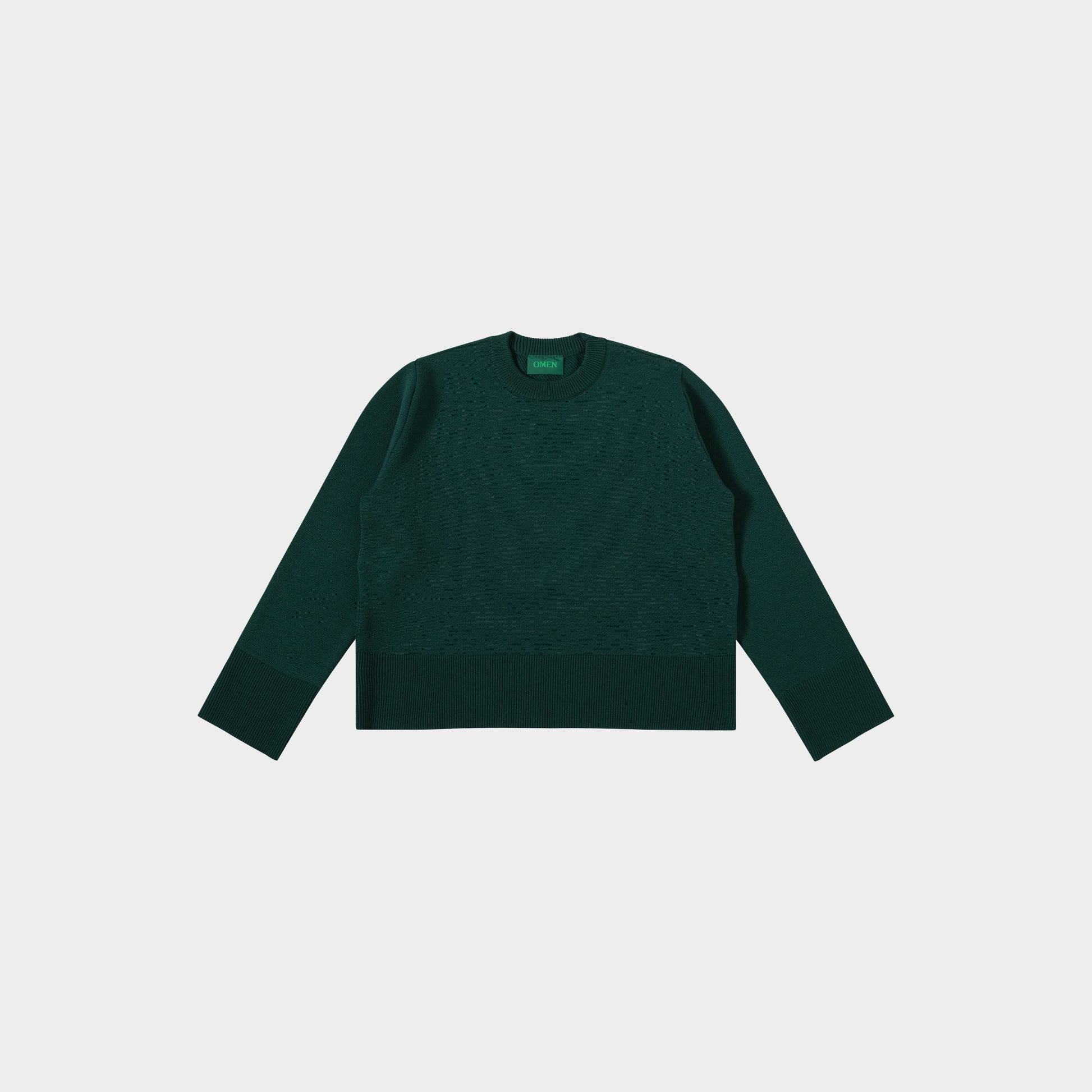 OMEN Pullover Schmetterling Seni in Farbe jade