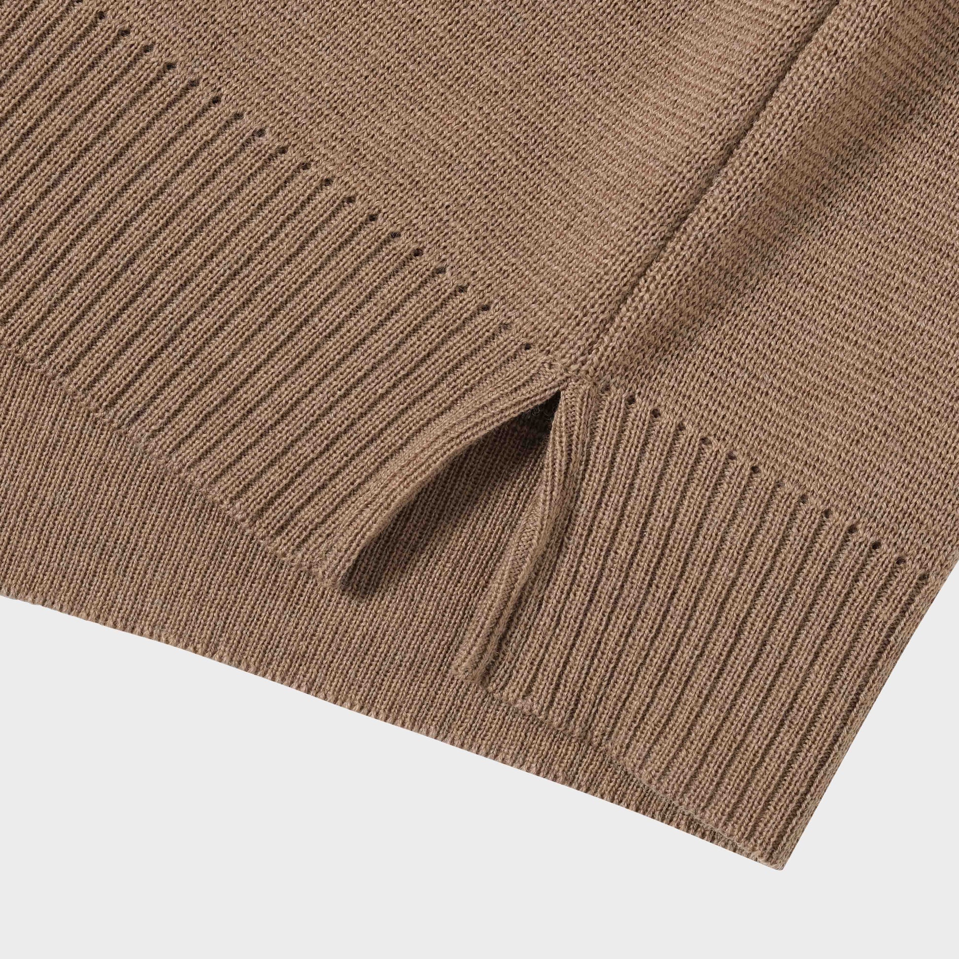 OMEN Pullunder Vivi PS in Farbe caramel