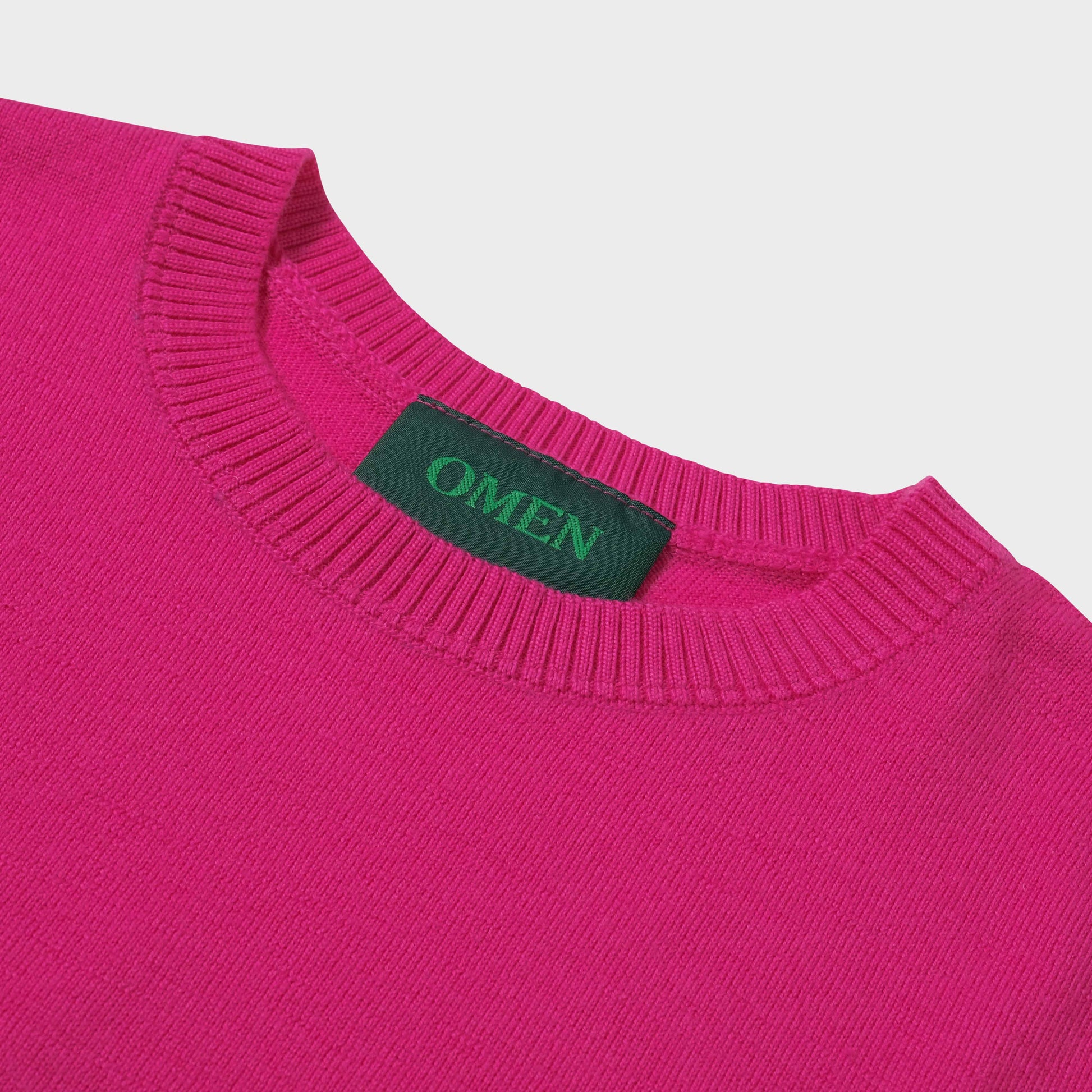 OMEN Strickshirt Hanna LSW in Farbe magenta