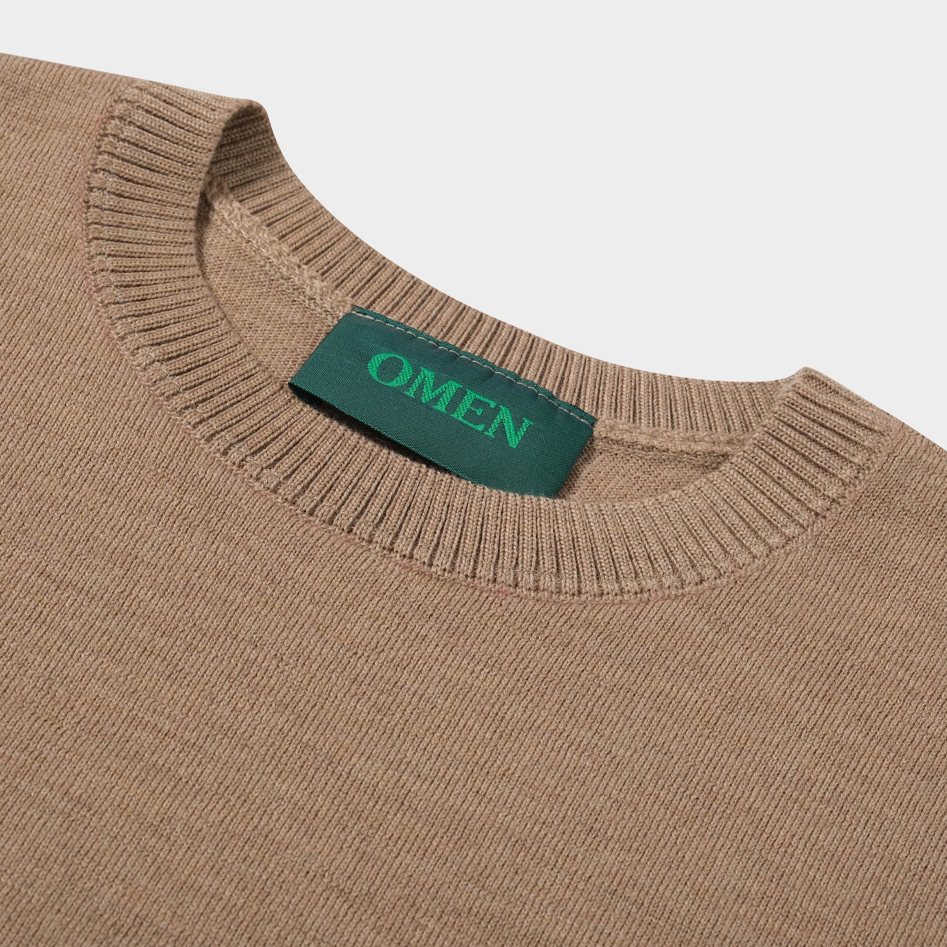 OMEN Strickshirt Hanna LSW in Farbe caramel