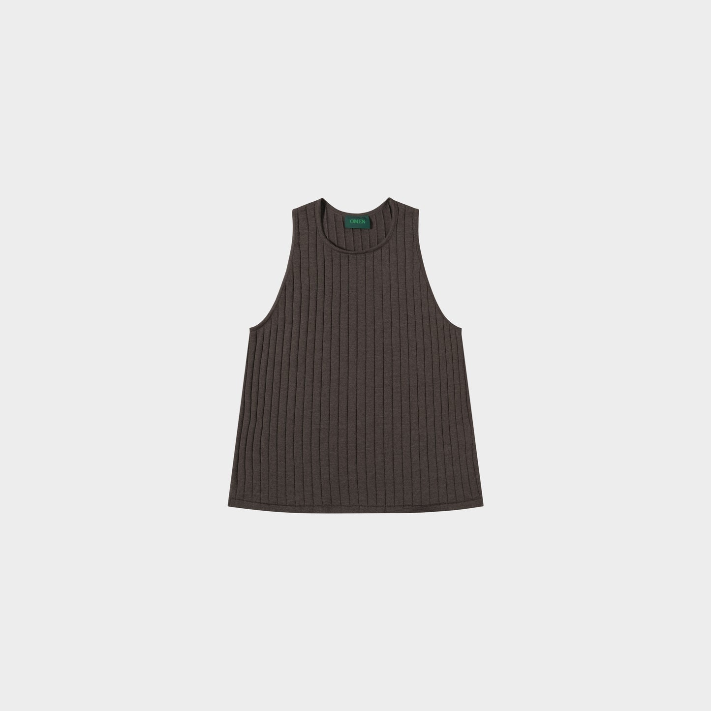 OMEN Pullunder Tank Top Flottrippe in Farbe mocha