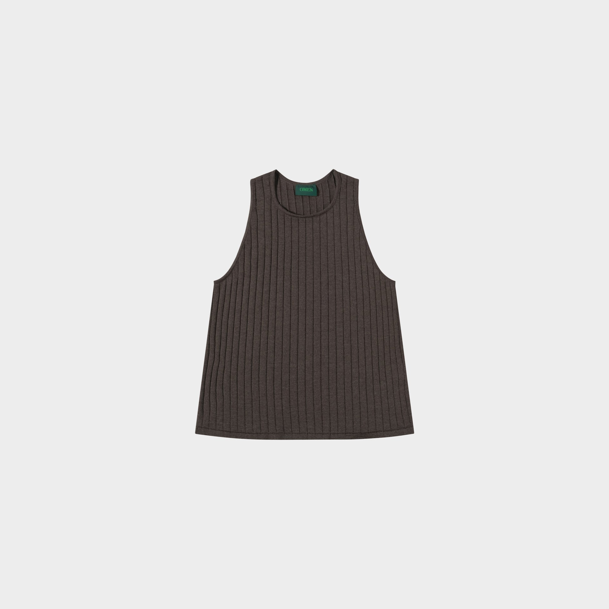 OMEN Pullunder Tank Top Flottrippe in Farbe mocha