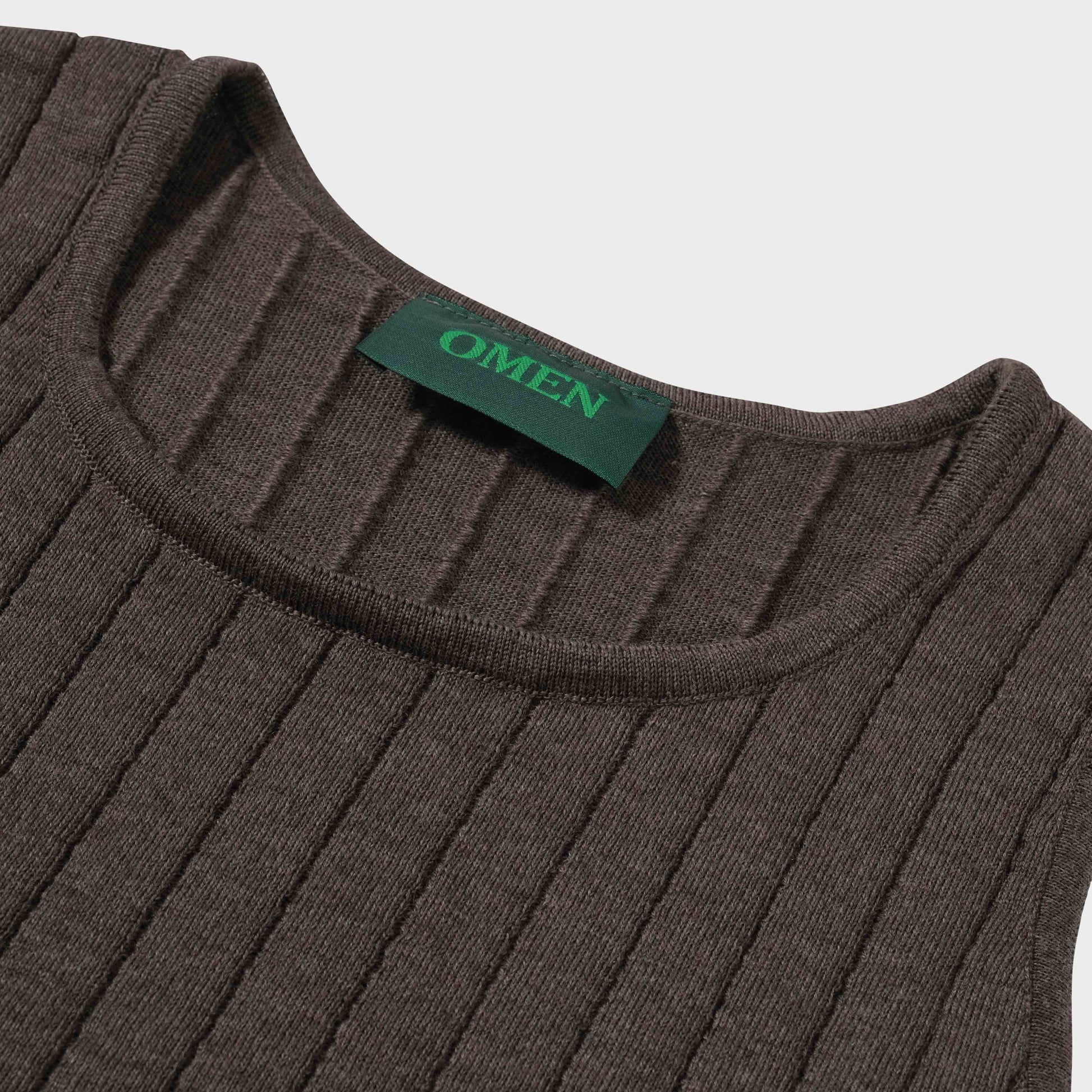 OMEN Pullunder Tank Top Flottrippe in Farbe mocha